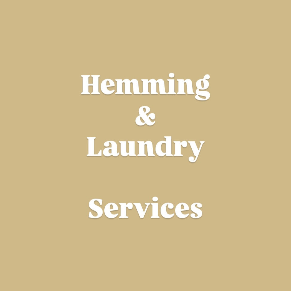 Hemming & Laundry Services