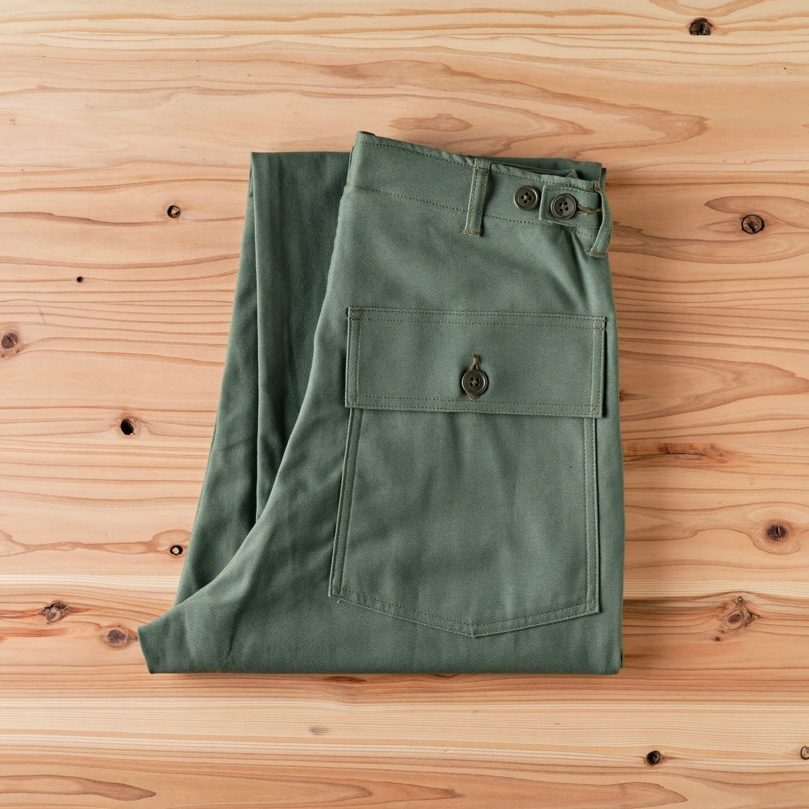 YANKSHIRE M1961 UTILITY TROUSERS VINTAGE SATEEN – ANATOMICA NAGOYA