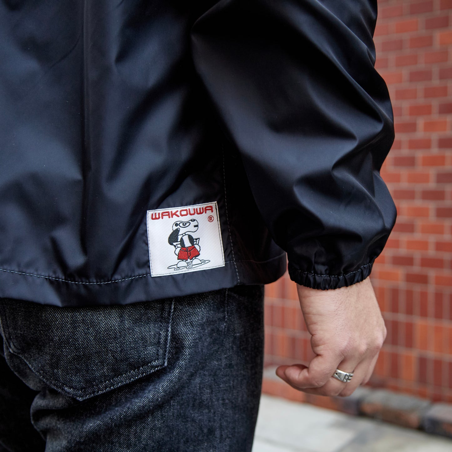 WAKOUWA SURFCO PARKA NYLON BLACK