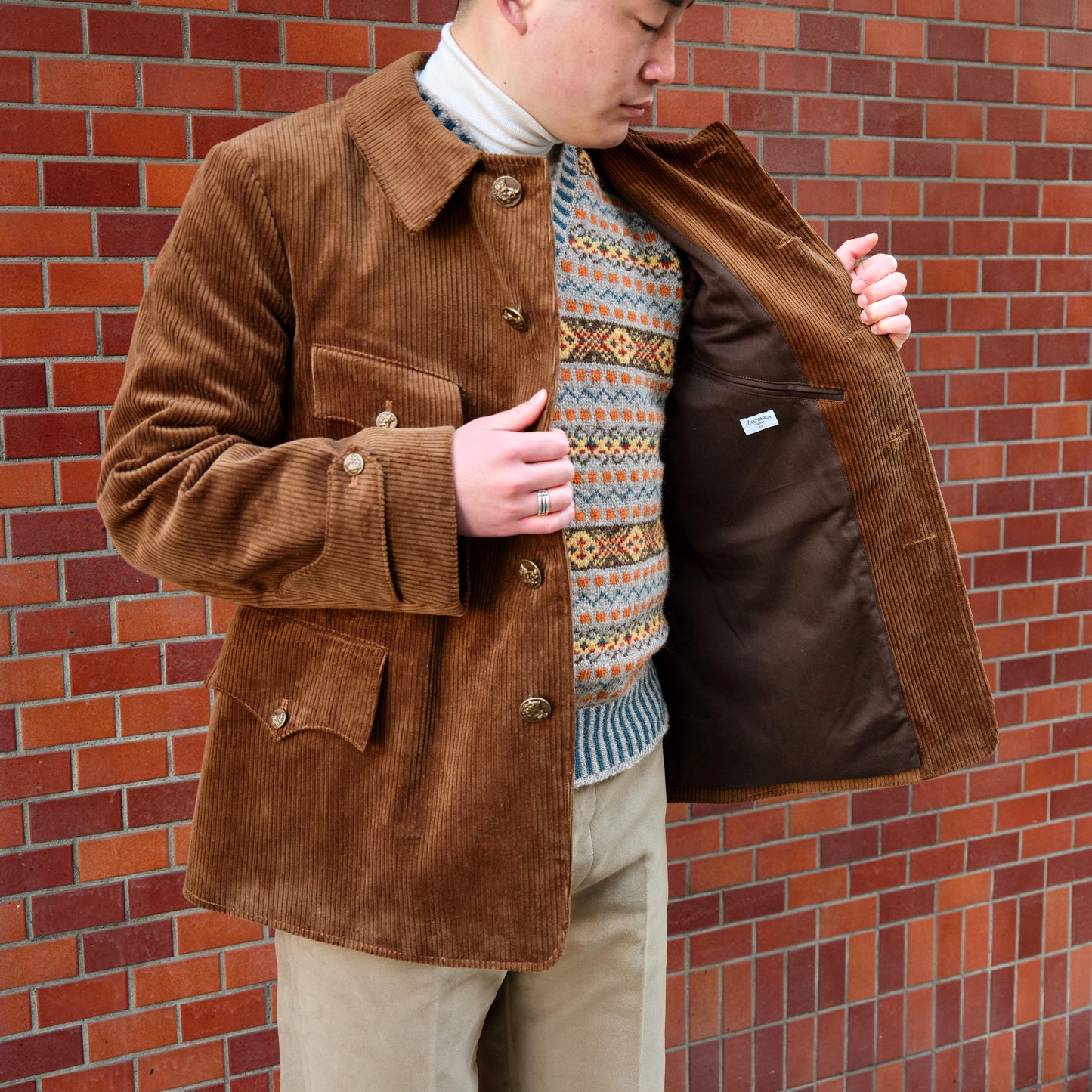 CHASSE ENGLISH HEAVY CORDUROY