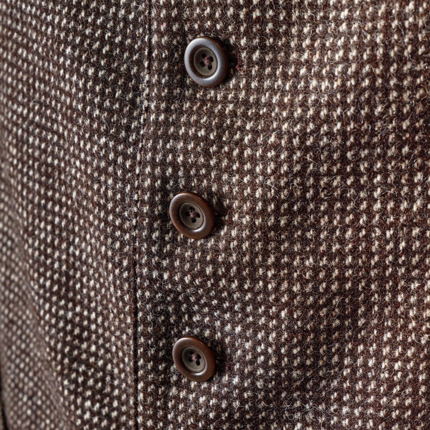 DOLMAN ORGANIC WOOL TWEED BARLEY CORN