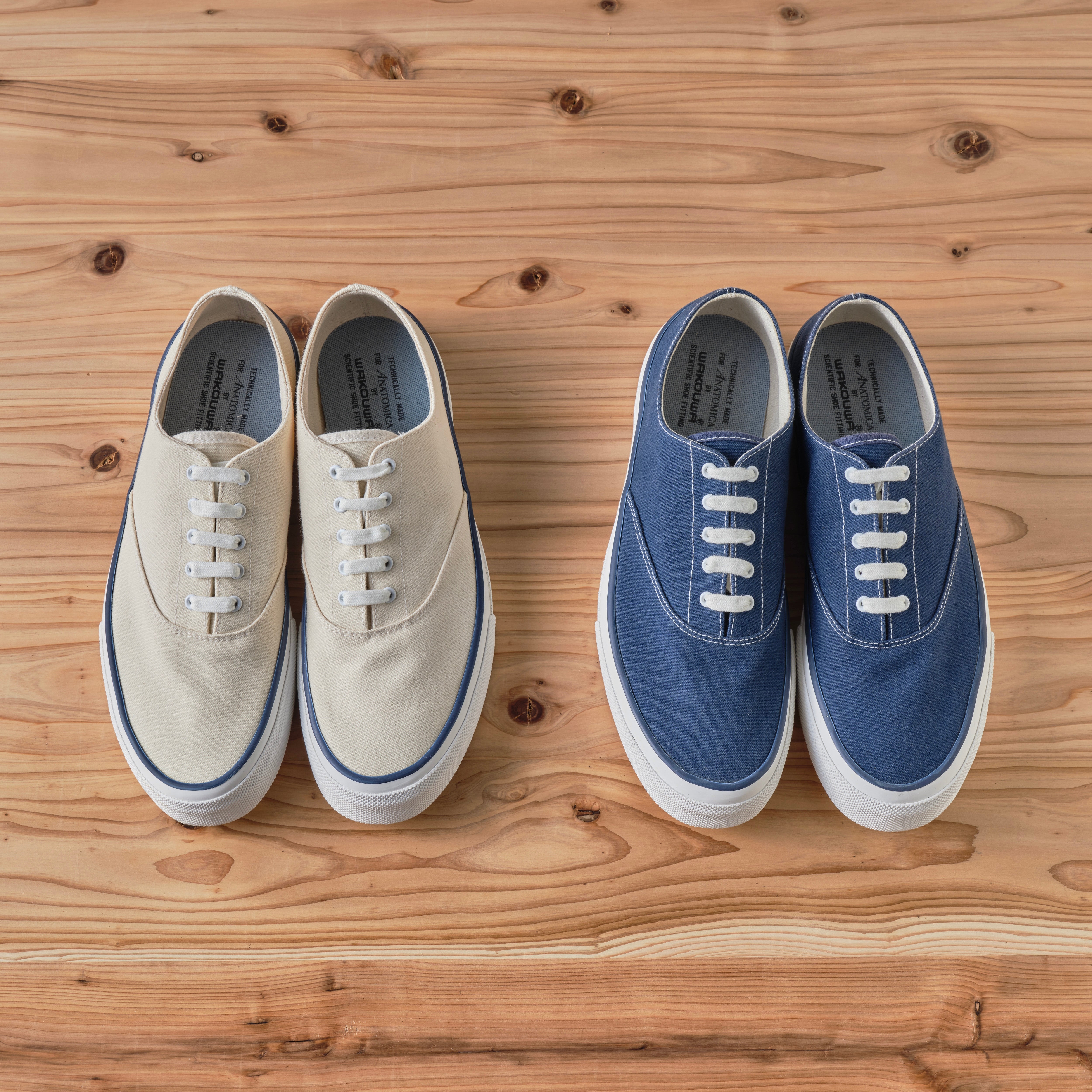 WAKOUWA LOW-TOP WHITE SOLE – ANATOMICA NAGOYA WAKOUWA LOW-TOP WHITE SOLE – ANATOMICA NAGOYA