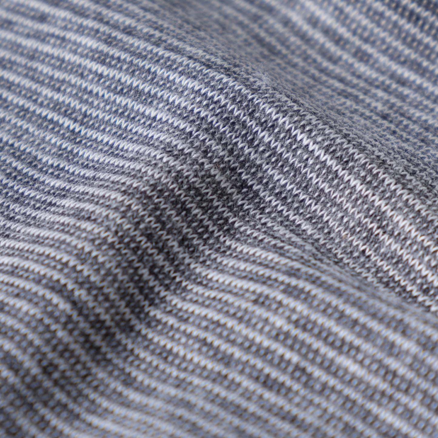 MOCK NECK TEE S/S MICRO STRIPES