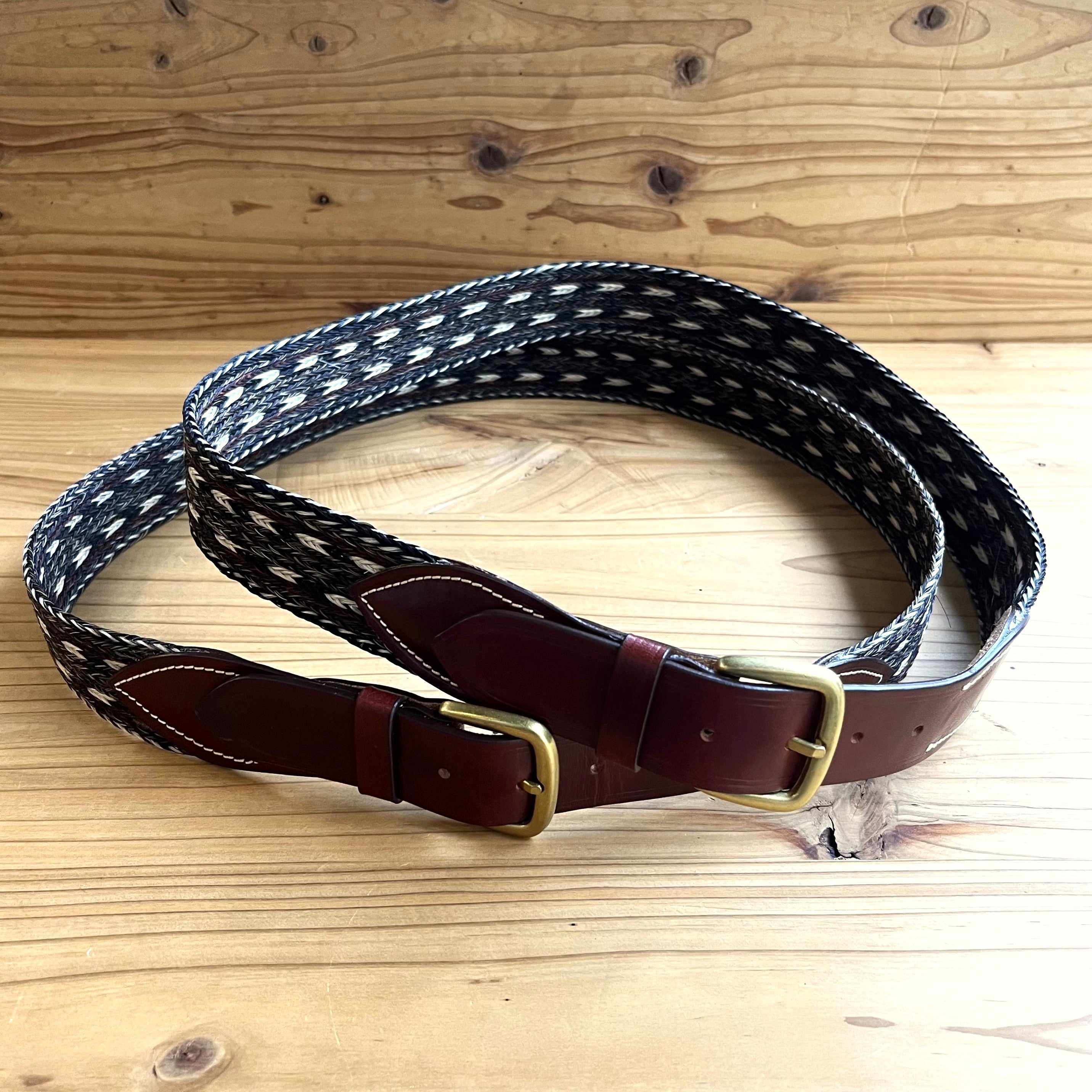 ANDALUSIA HORSE HAIR BELT – ANATOMICA NAGOYA