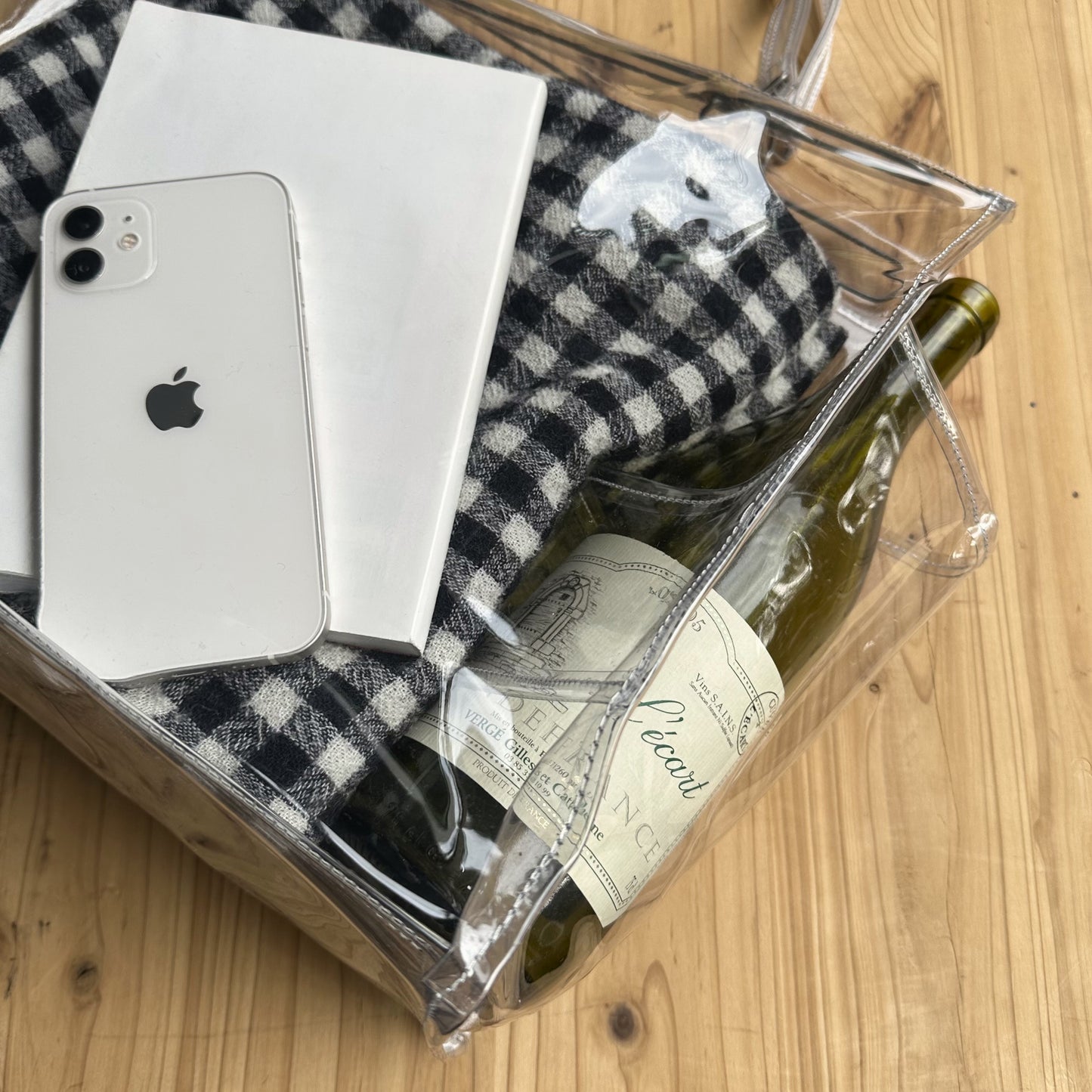 MARCHE BAG TRANSPARENT