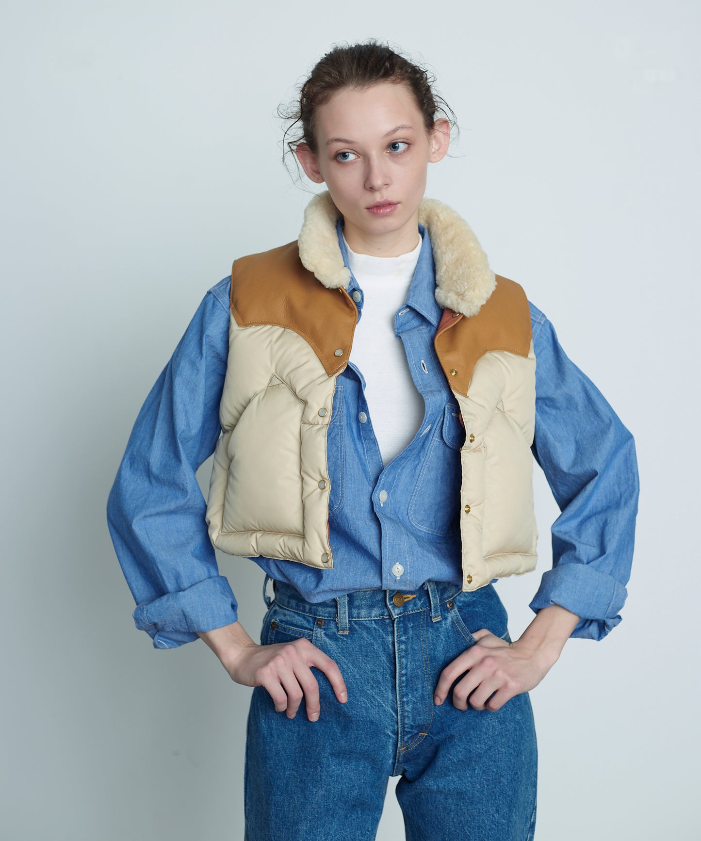 RMFC ANNELLE VEST L.BEIGE