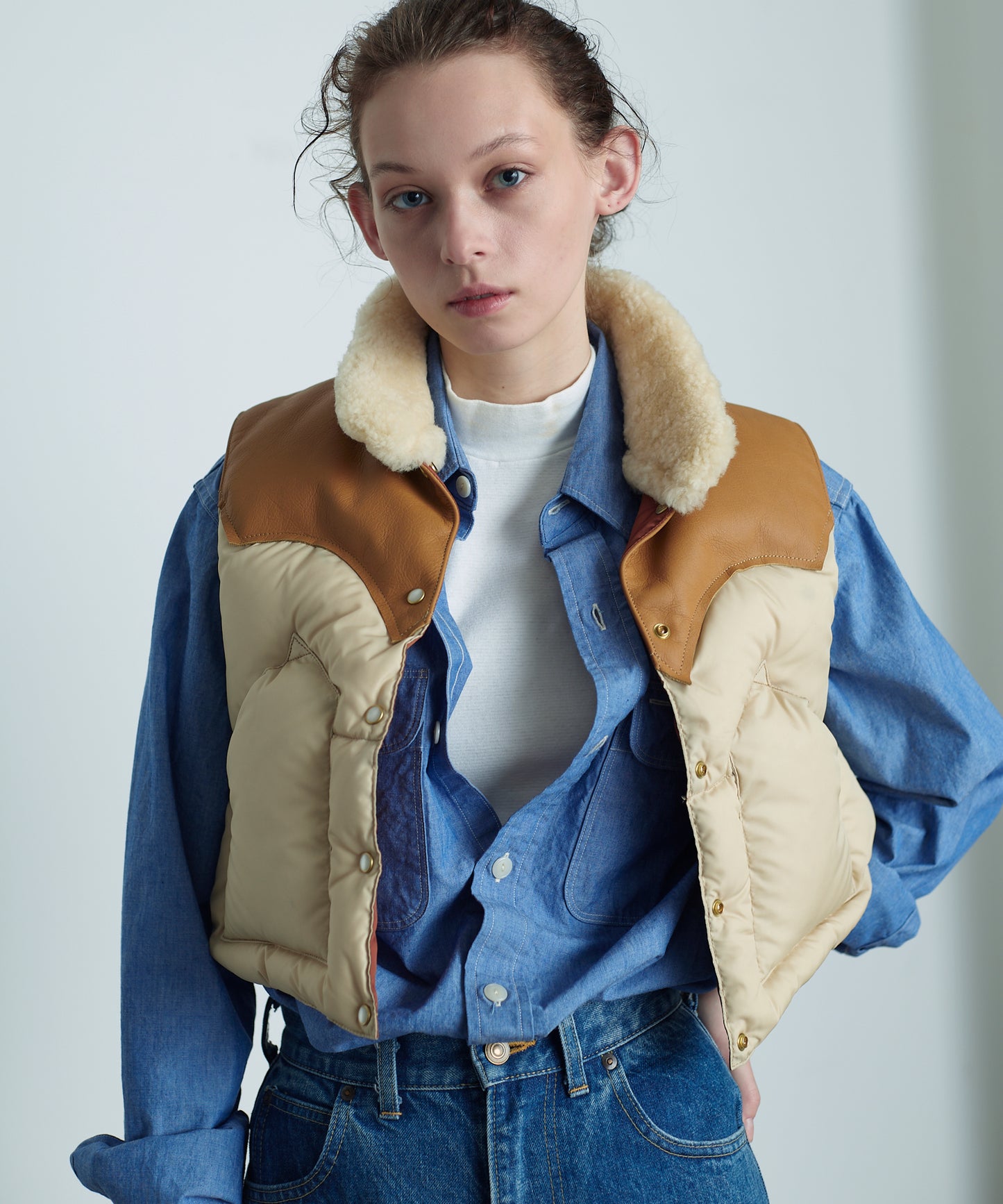 RMFC ANNELLE VEST L.BEIGE