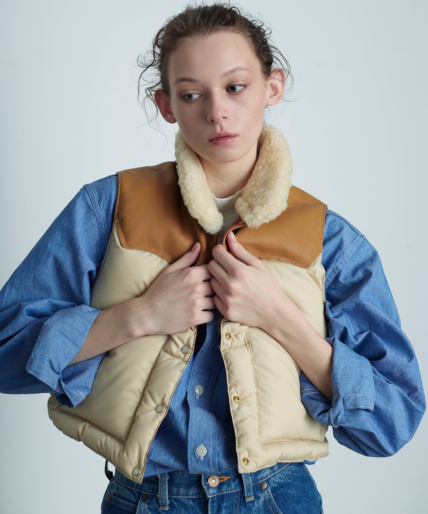 RMFC ANNELLE VEST L.BEIGE