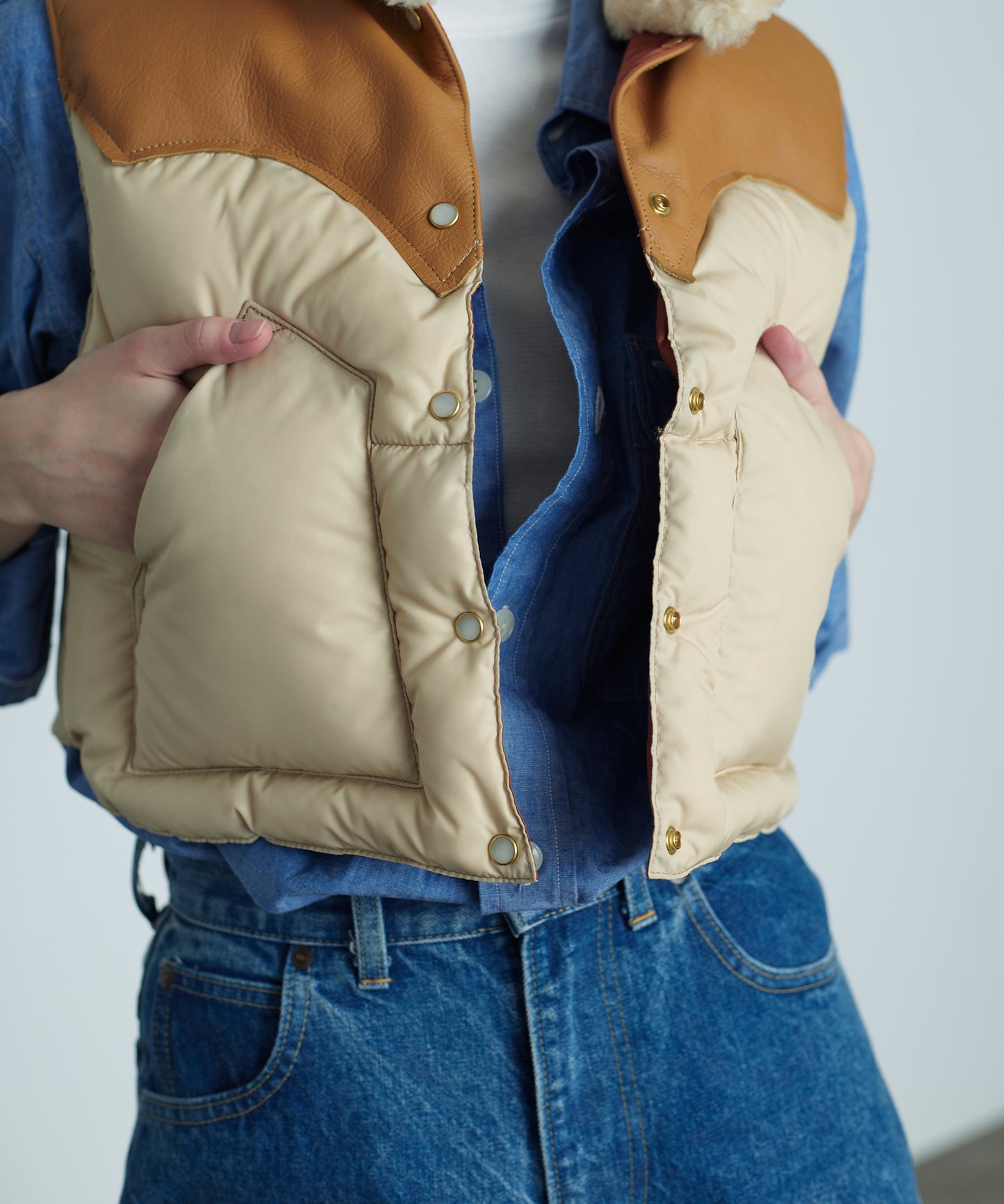 RMFC ANNELLE VEST L.BEIGE