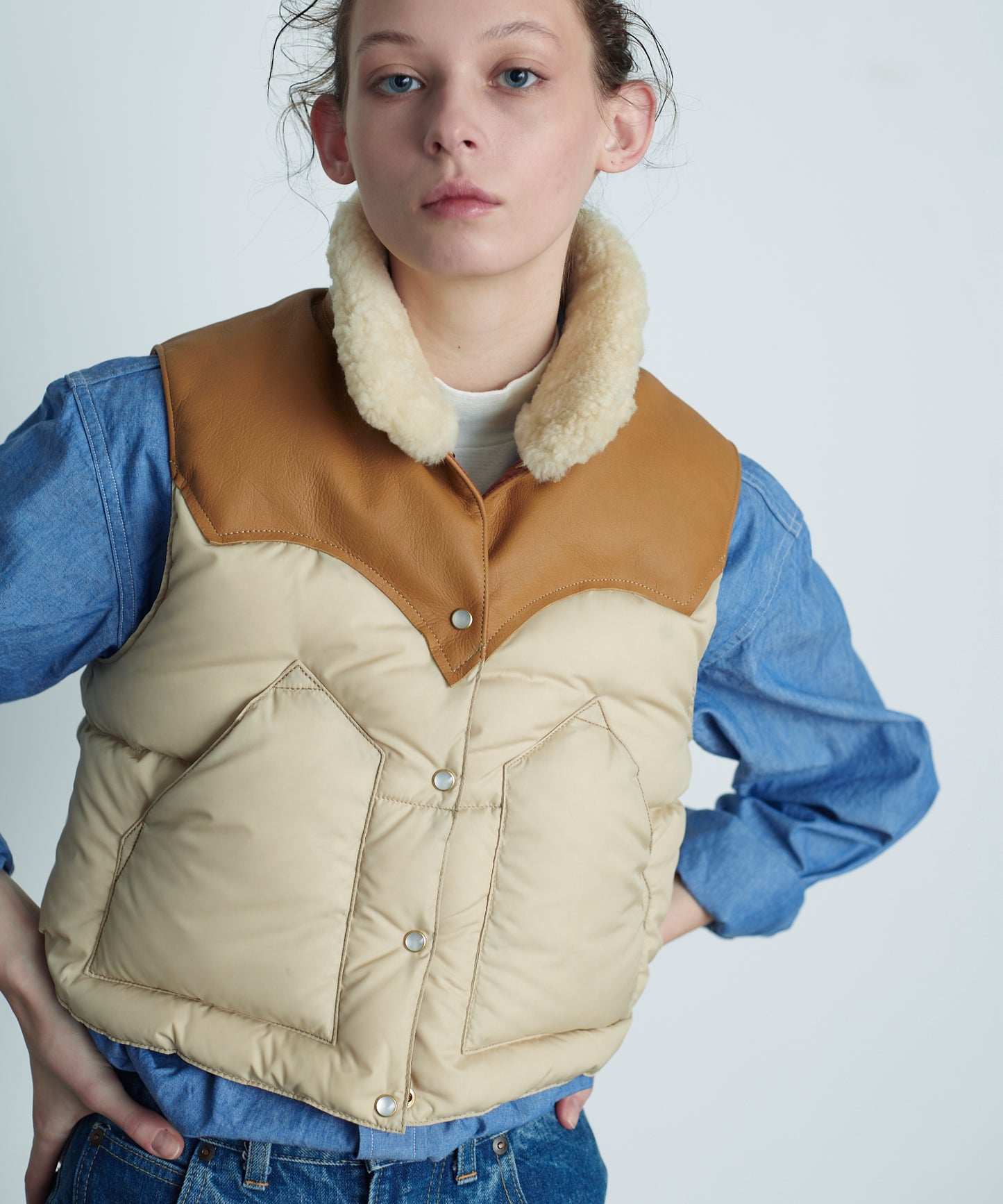 RMFC ANNELLE VEST L.BEIGE