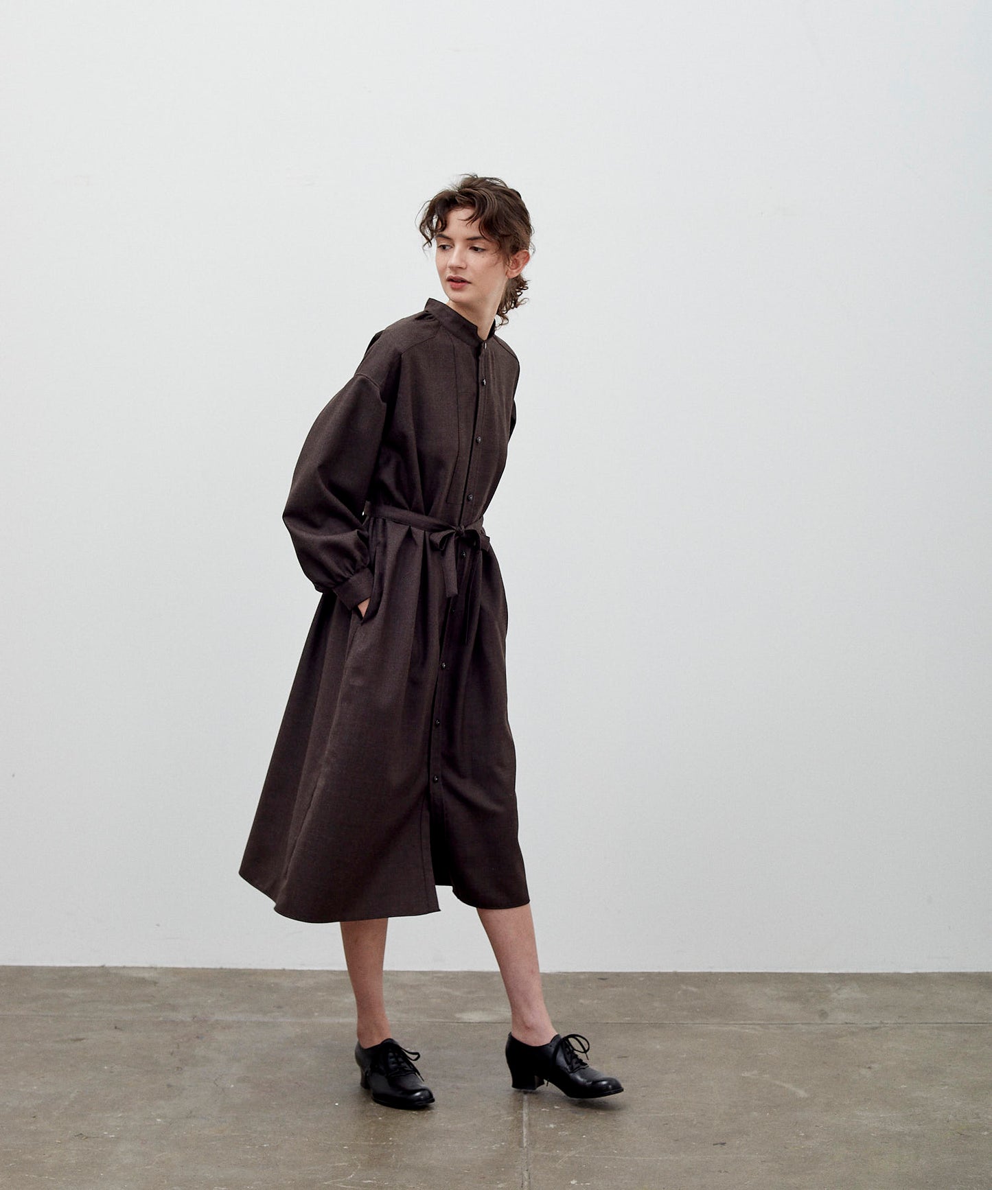 TUSCAN DRESS WOOL SERGE