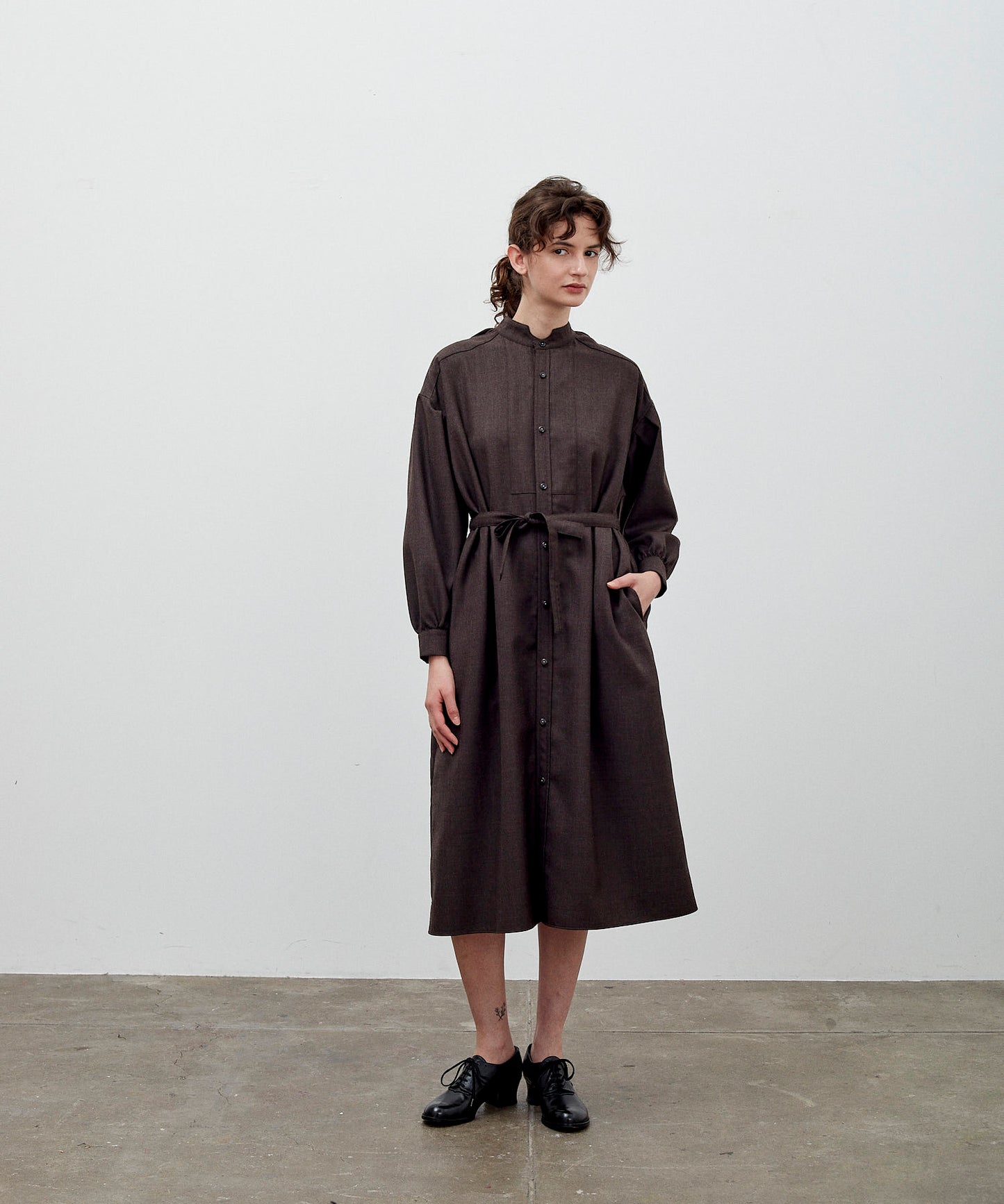 TUSCAN DRESS WOOL SERGE