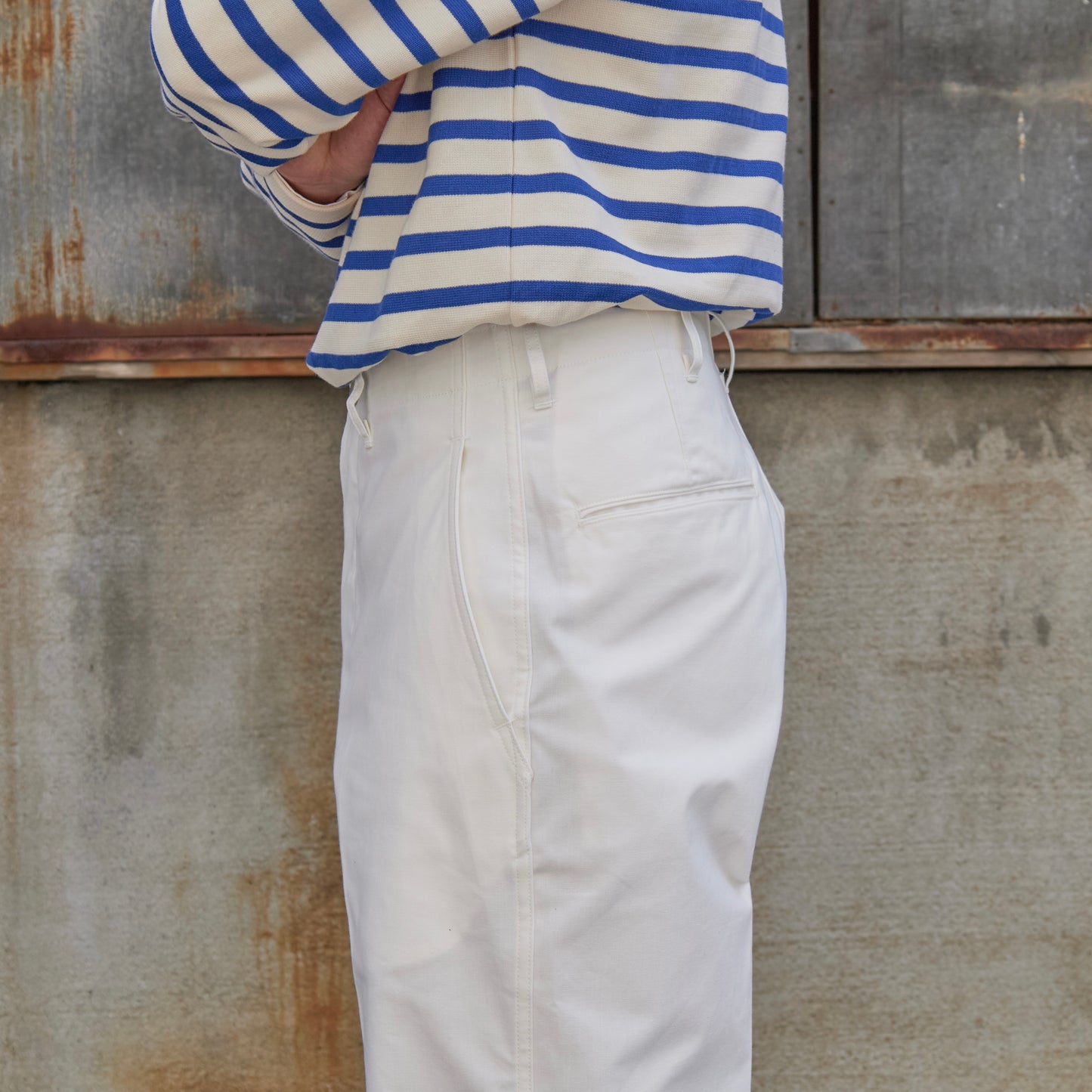 CHINO ZERO DUCK WHITE