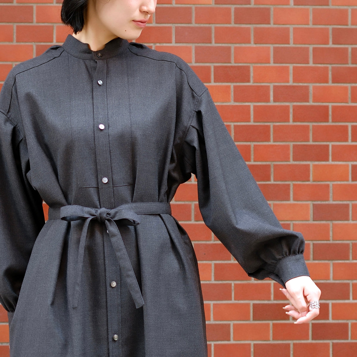 TUSCAN DRESS WOOL SERGE