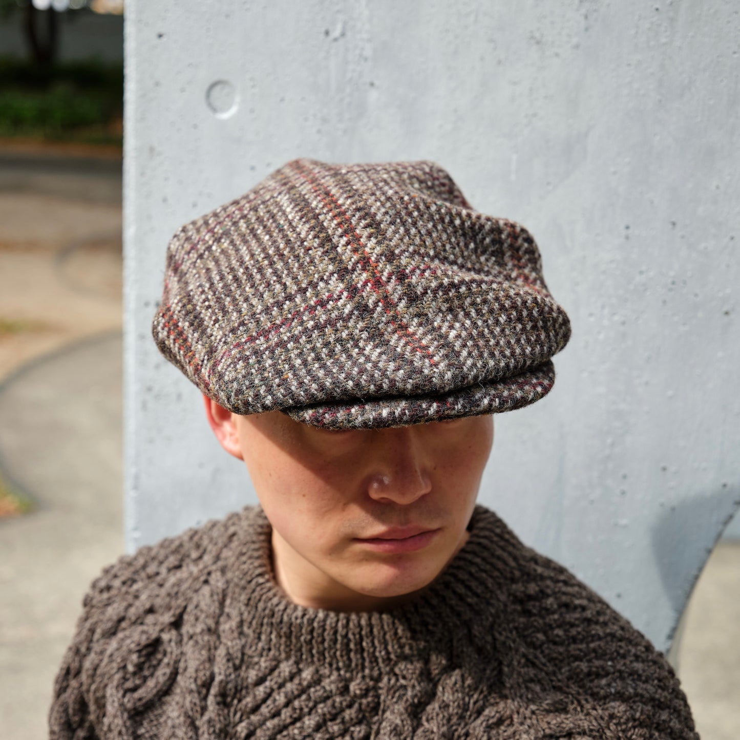 BELGIAN CYCLISTE CAP TWEED