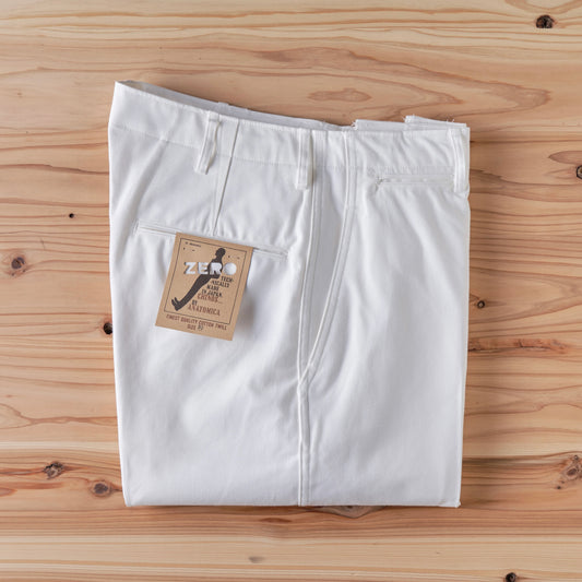 CHINO ZERO DUCK WHITE