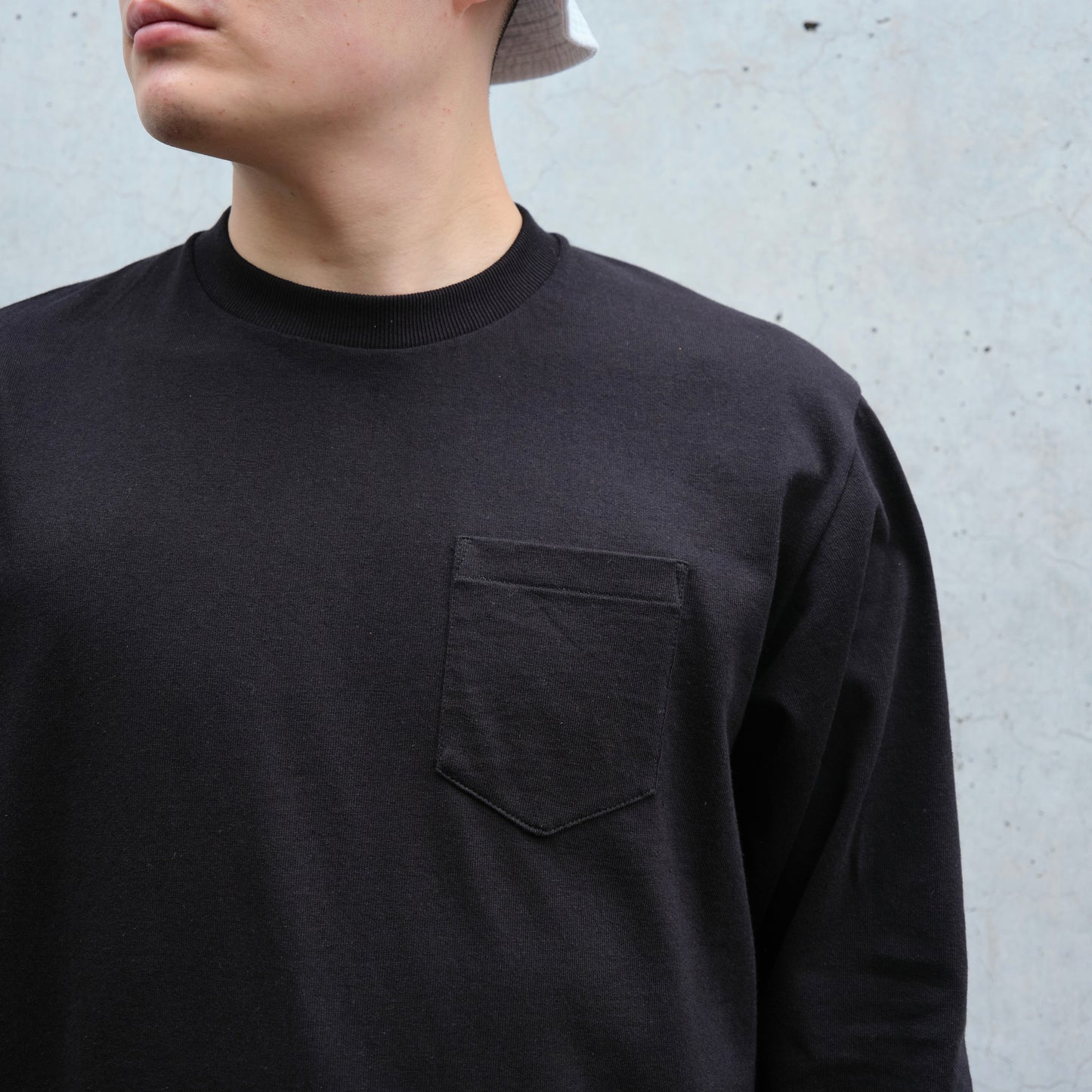 POCKET TEE L/S