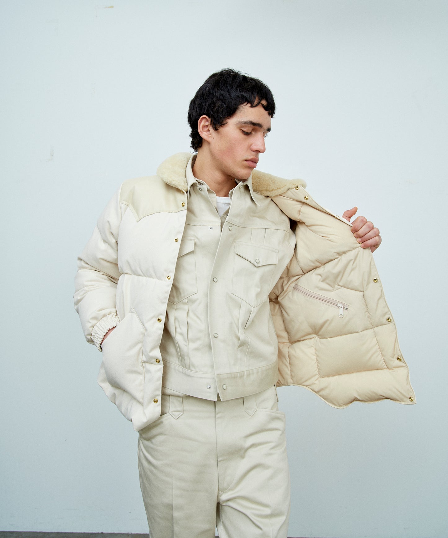 RMFC for ANATOMICA CHRISTY JACKET DUCK NATURAL