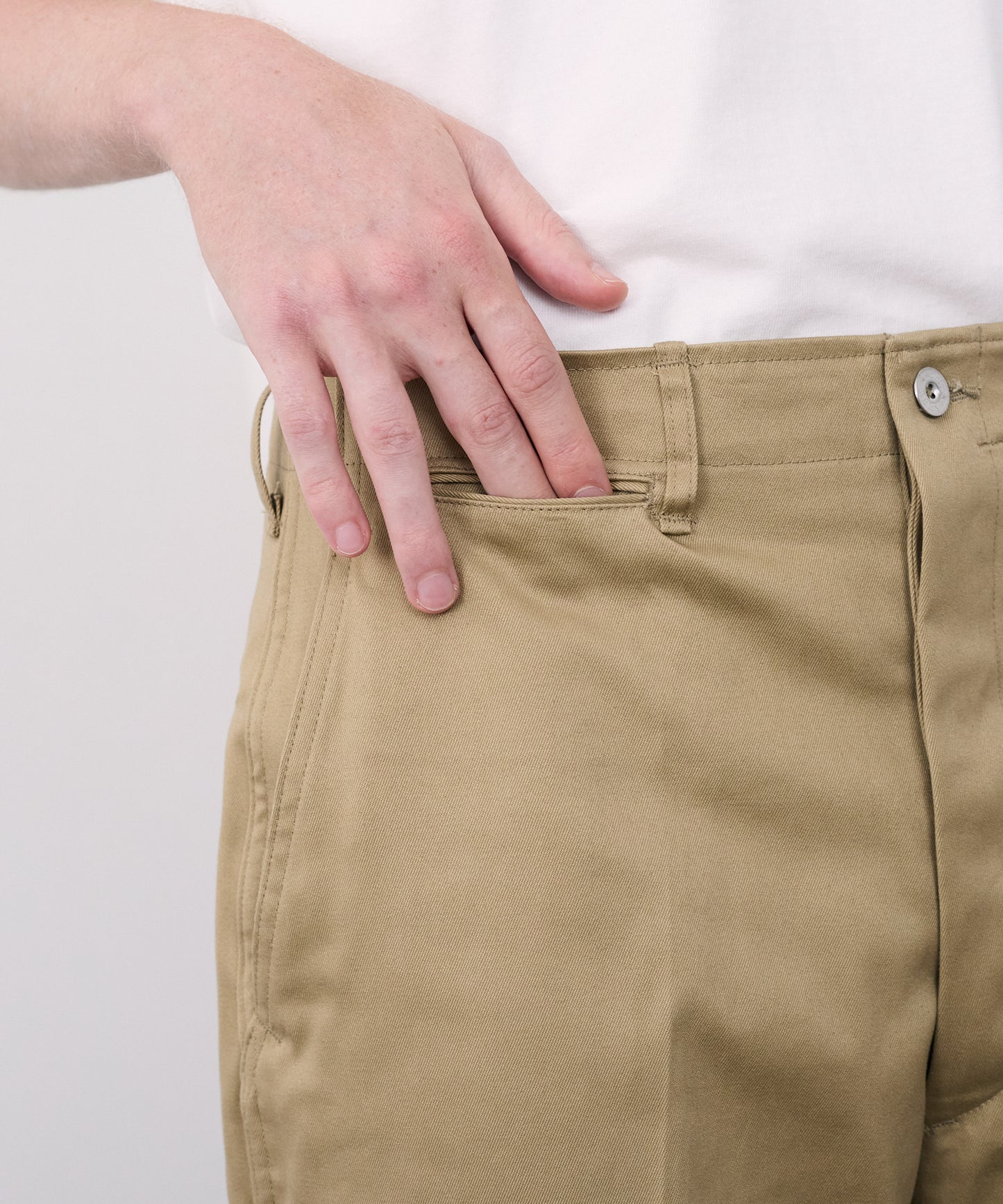 CHINO ZERO TWILL KHAKI