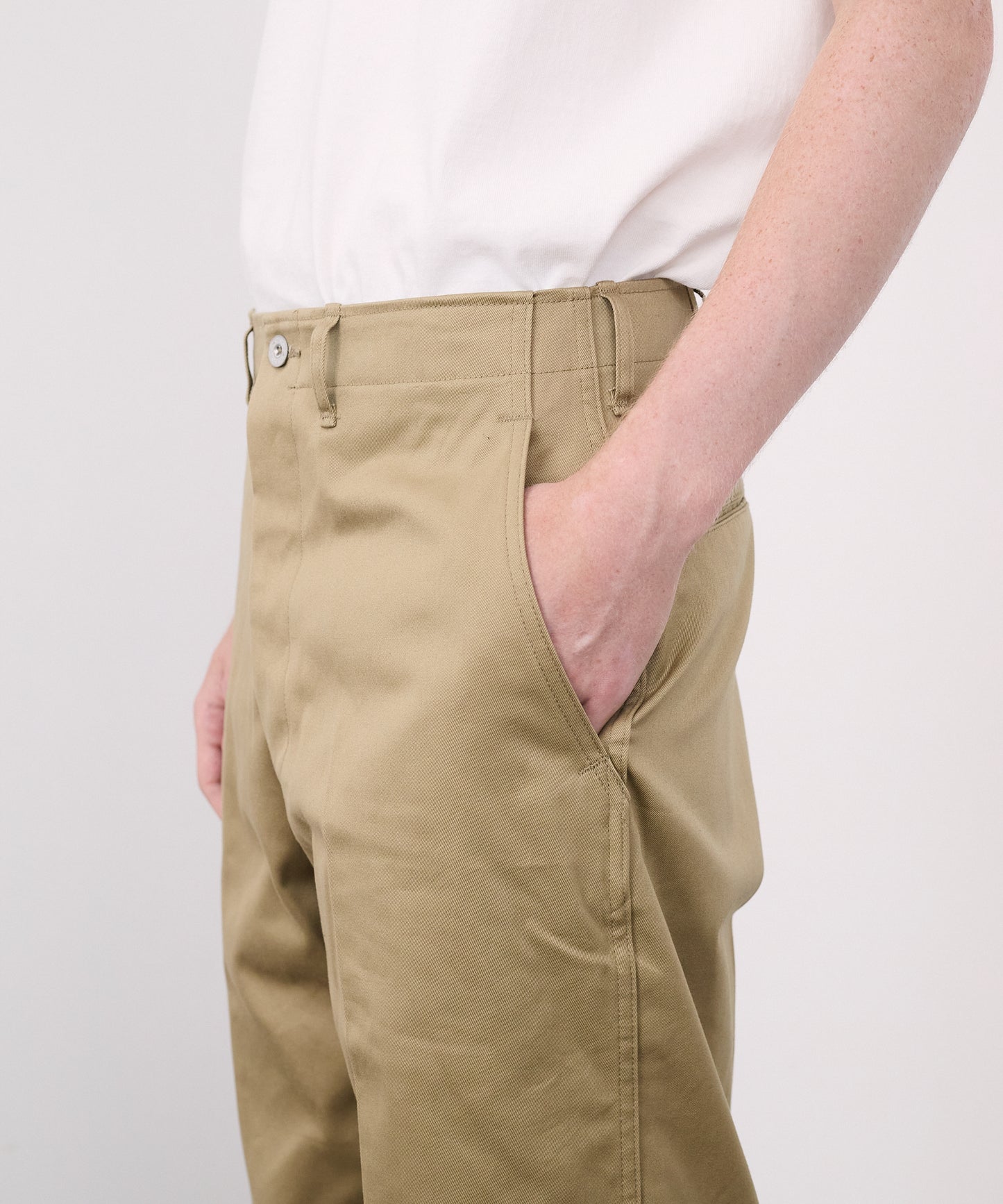 CHINO ZERO TWILL KHAKI
