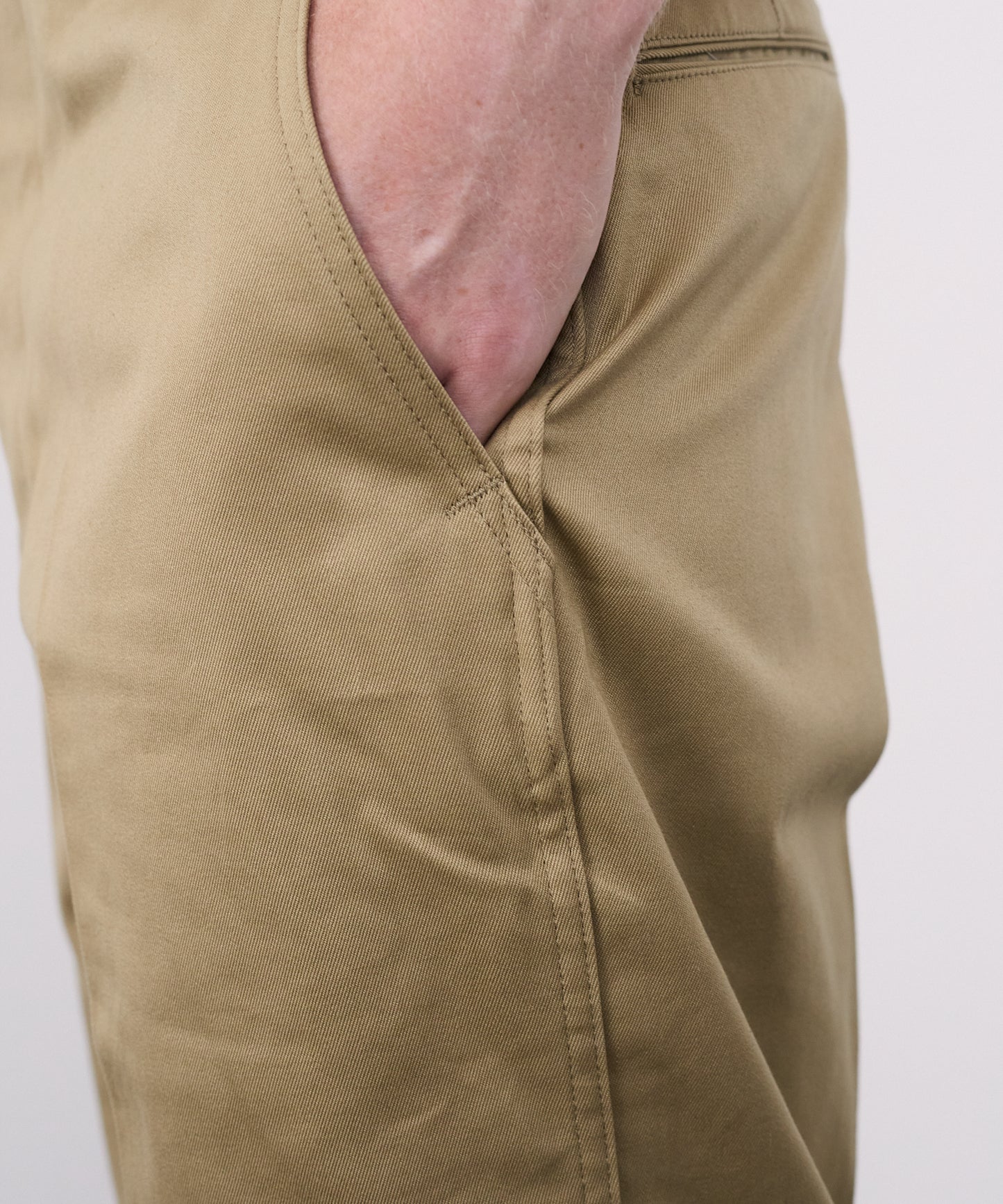 CHINO ZERO TWILL KHAKI