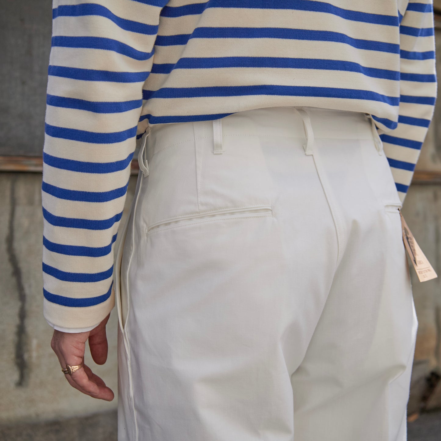 CHINO ZERO DUCK WHITE