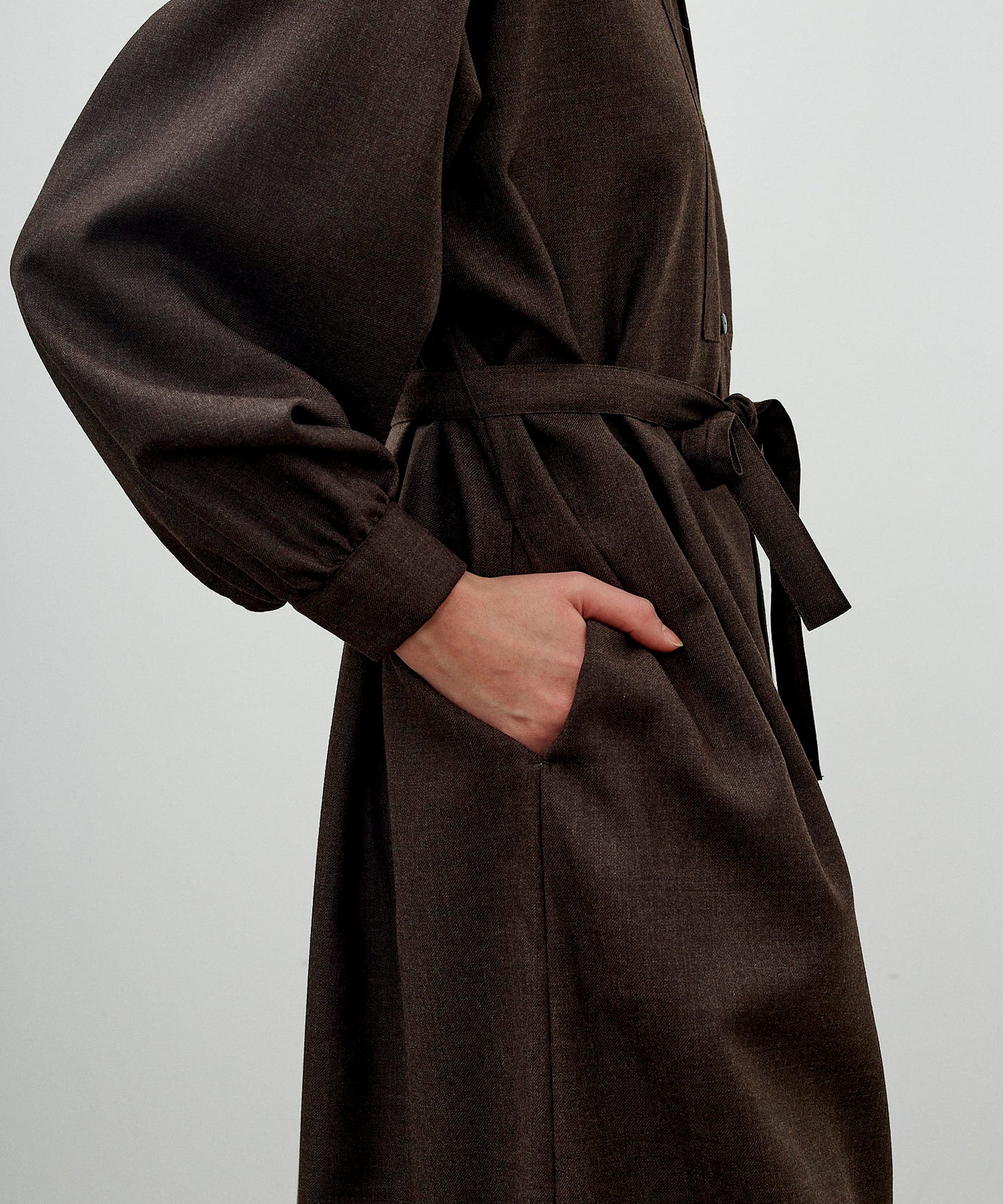 TUSCAN DRESS WOOL SERGE