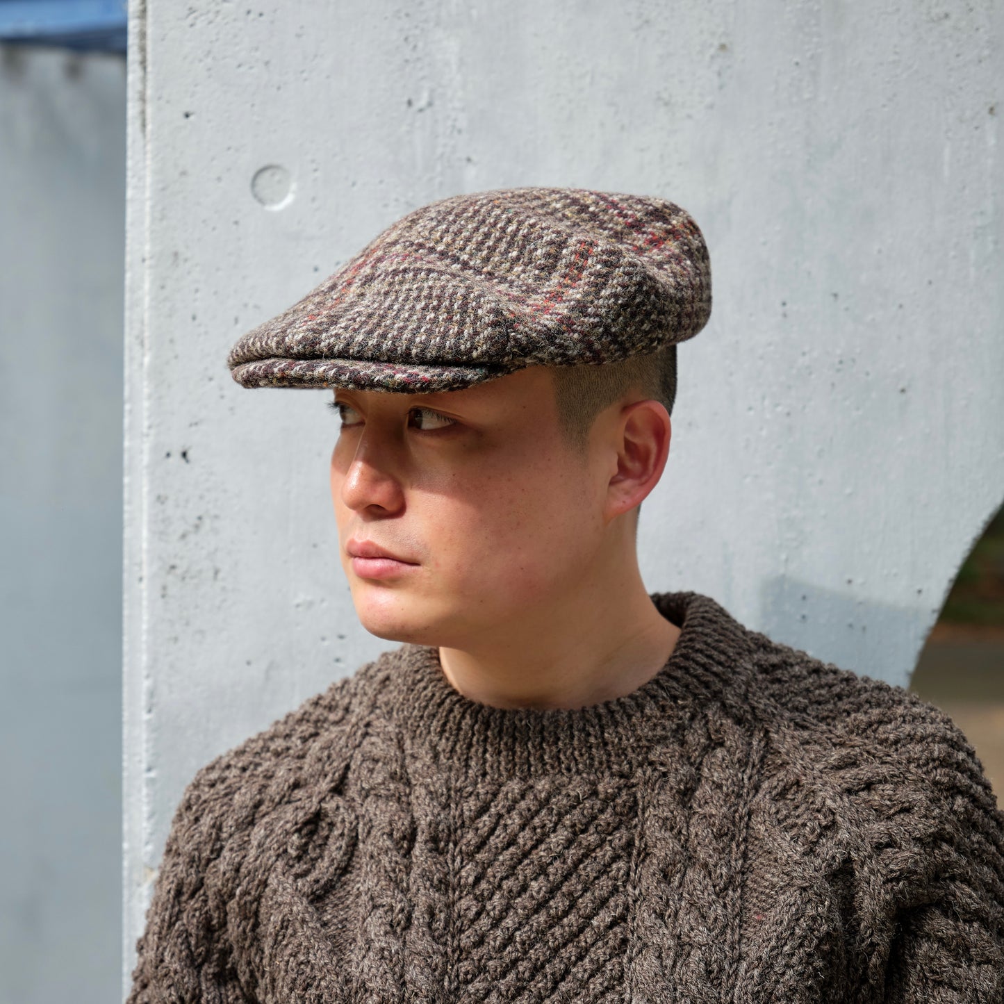 BELGIAN CYCLISTE CAP TWEED