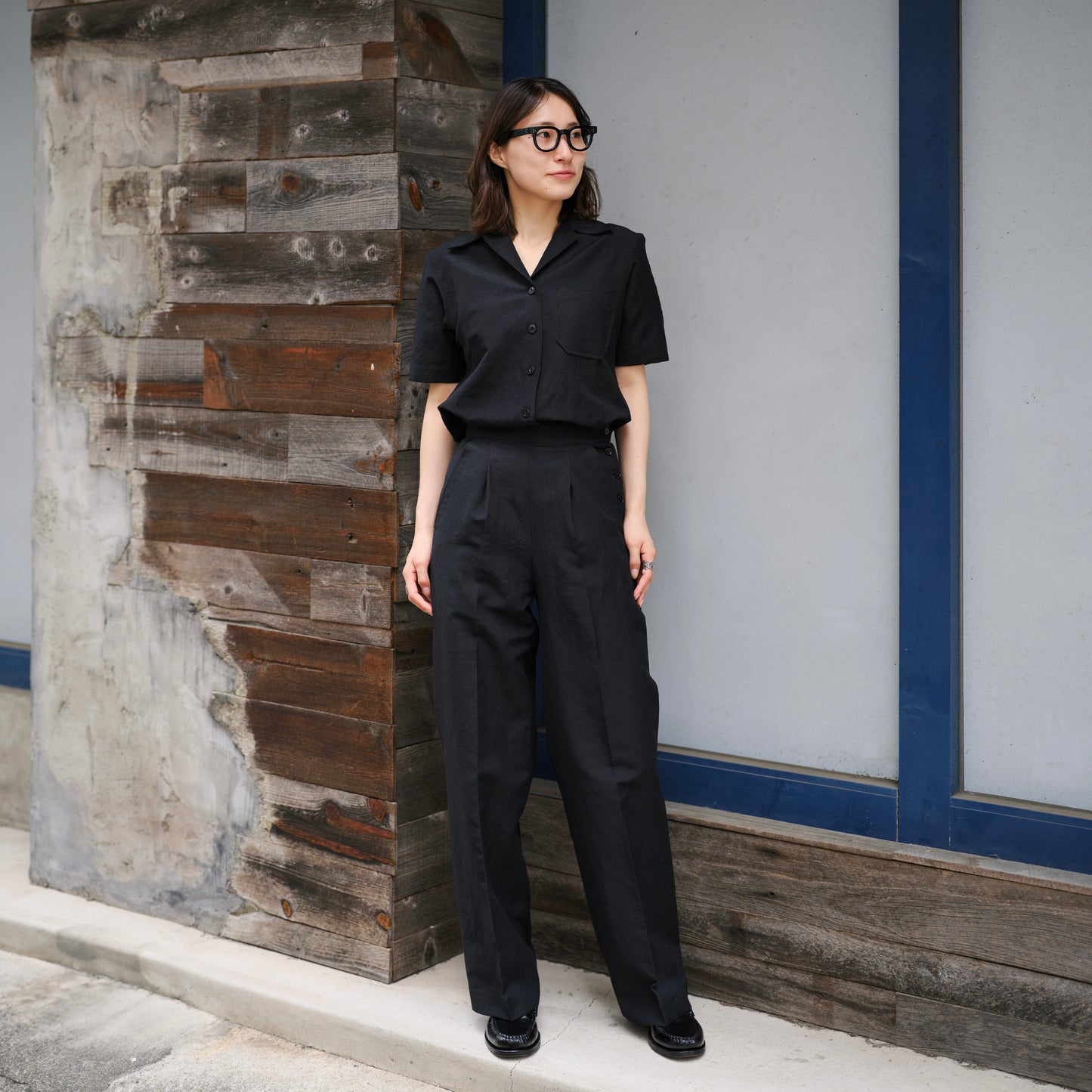 W.A.V.E.S PANTS WOOL LINEN CLOTH