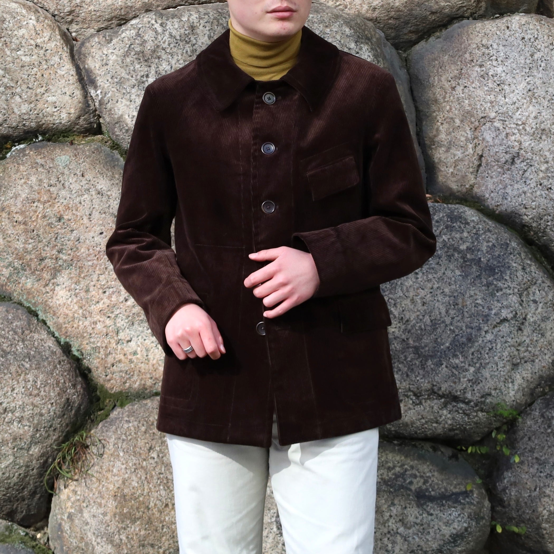 MONET ENGLISH CORDUROY BROWN – ANATOMICA NAGOYA