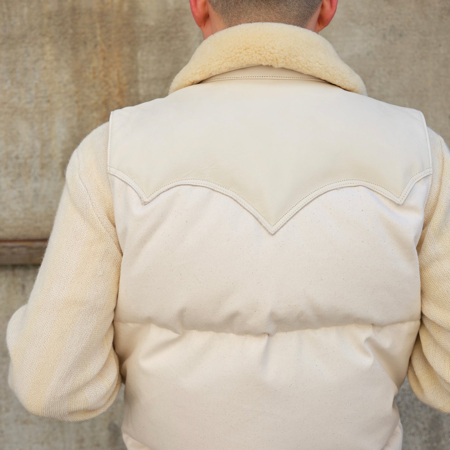 RMFC for ANATOMICA CHRISTY VEST DUCK NATURAL