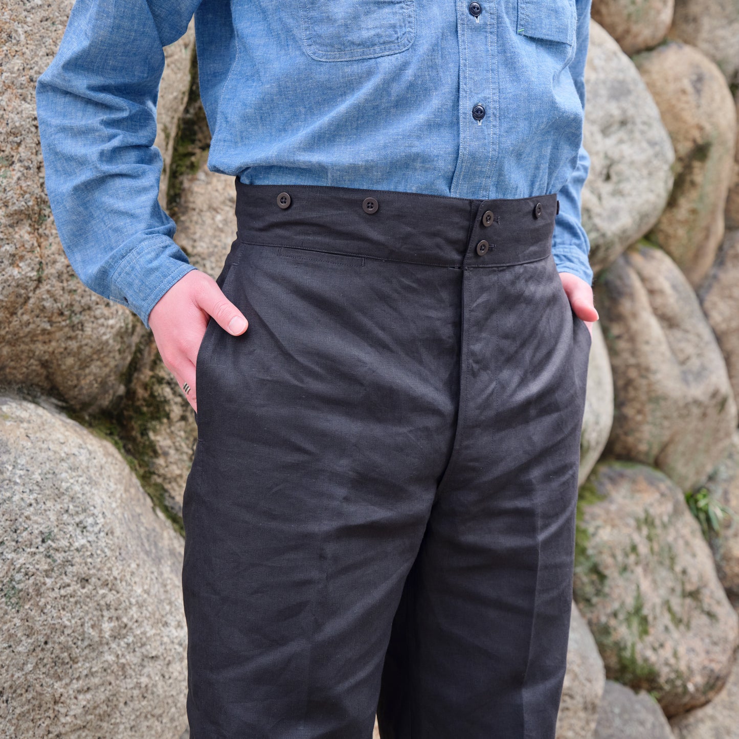 BJ IRISH LINEN BLACK