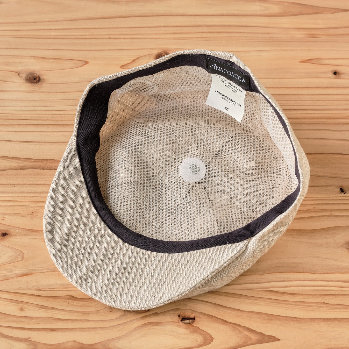 FLAT PANEL CAP LINEN