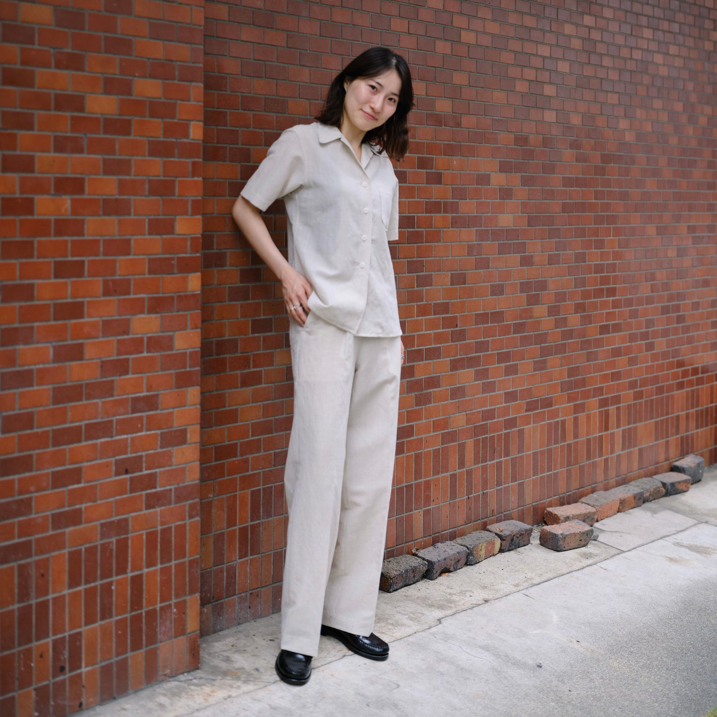 W.A.V.E.S CHARLOTTE WOOL LINEN CLOTH