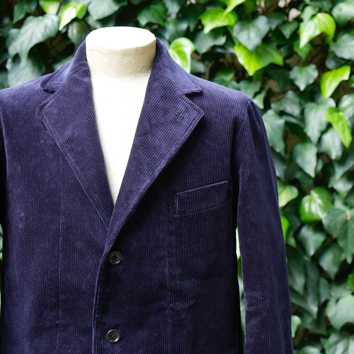 HOBEREAU ENGLISH CORDUROY NAVY