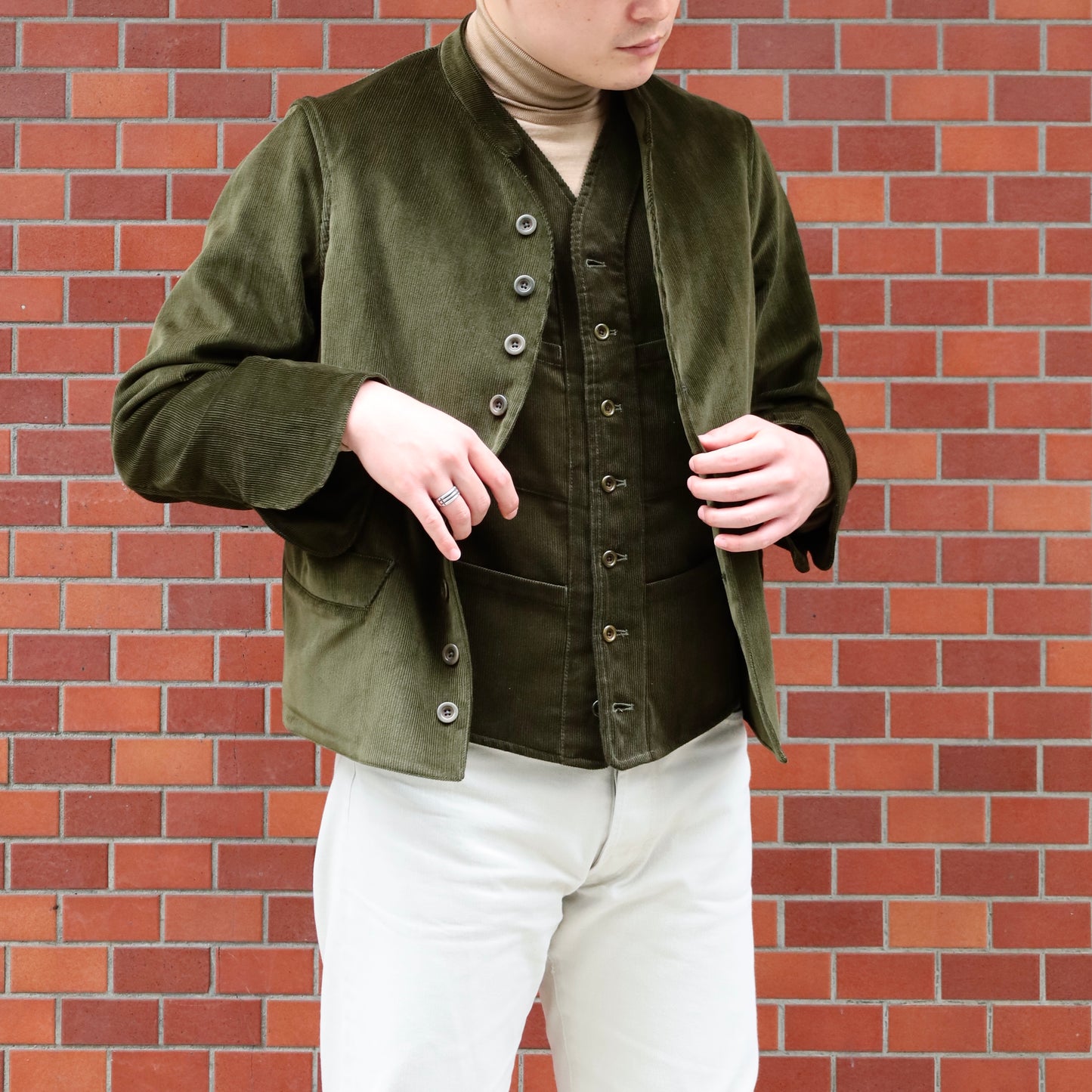 DOLMAN BABY CORDUROY OLIVE