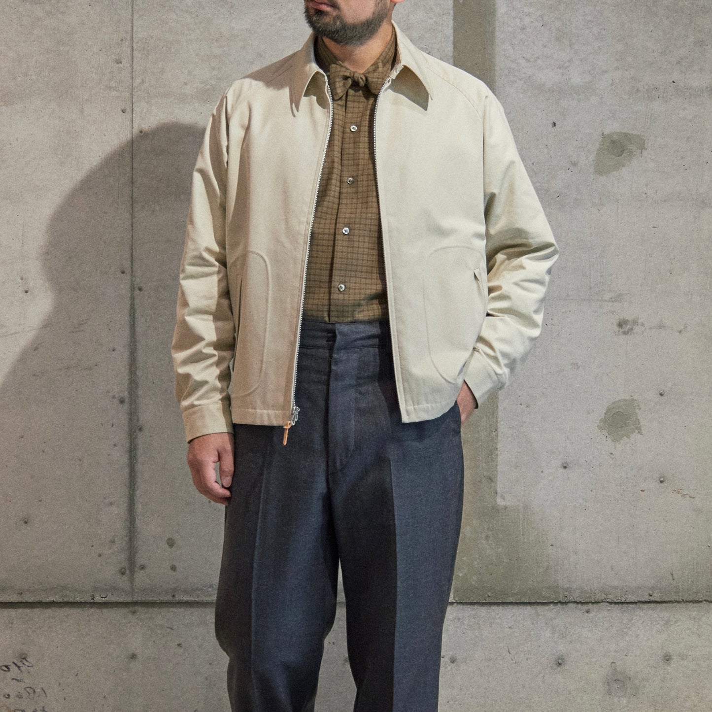 ANATOMICA by BRAGGIN' DRAGON VAN NUYS JACKET OYSTER