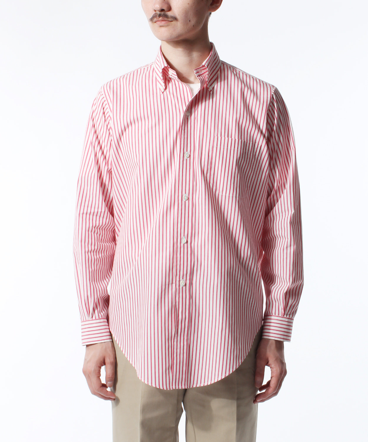 B.D. SHIRTS CANDY STRIPES PINK