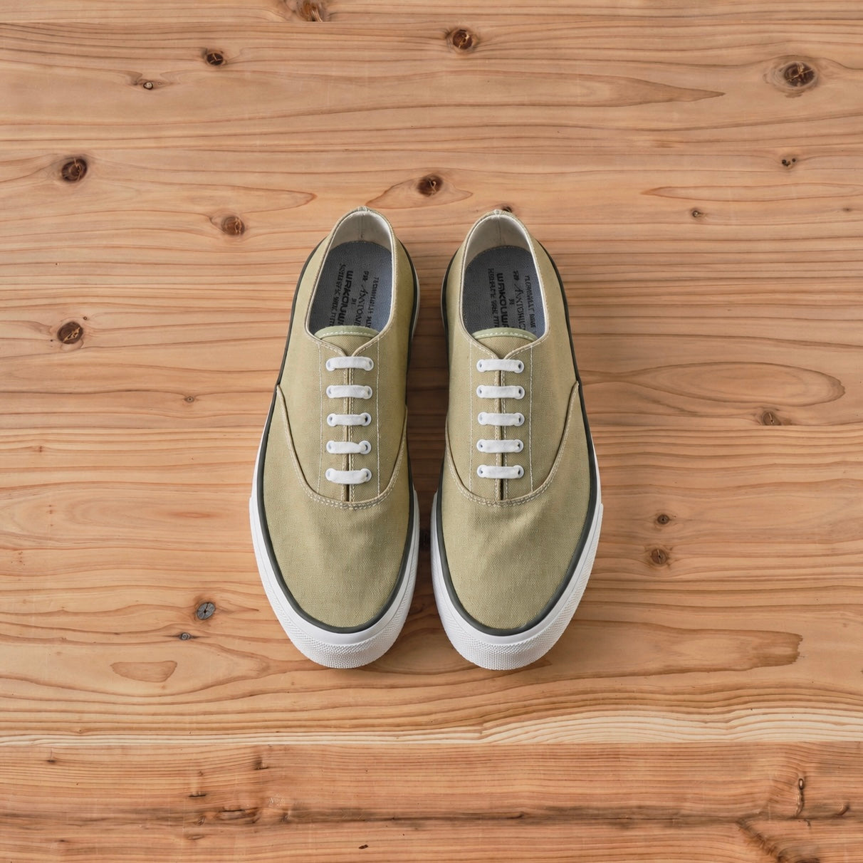 WAKOUWA LOW-TOP WHITE SOLE LIMITED COLOR