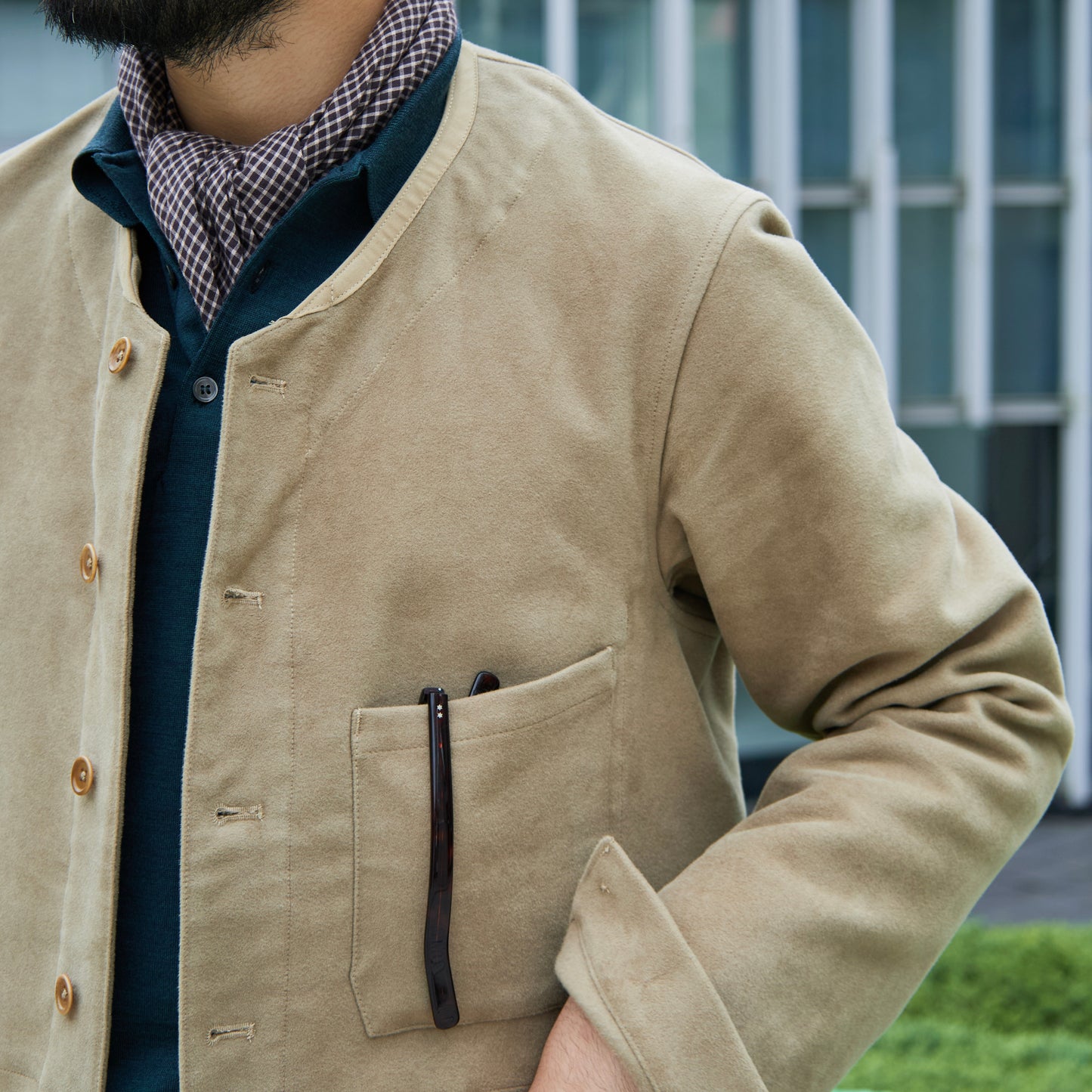 SAVOYARDE ENGLISH MOLESKIN LOVAT