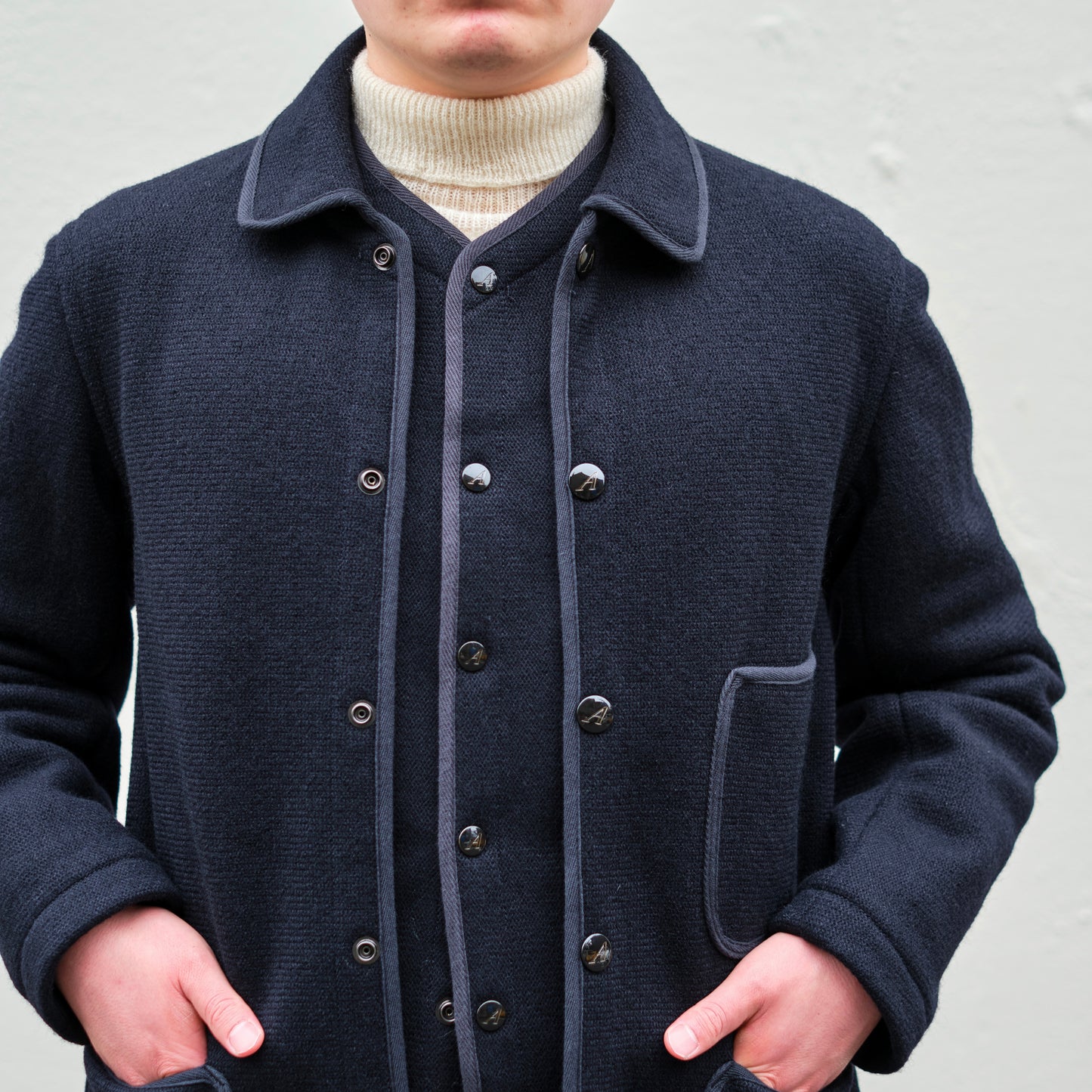 BEACH JACKET NAVY