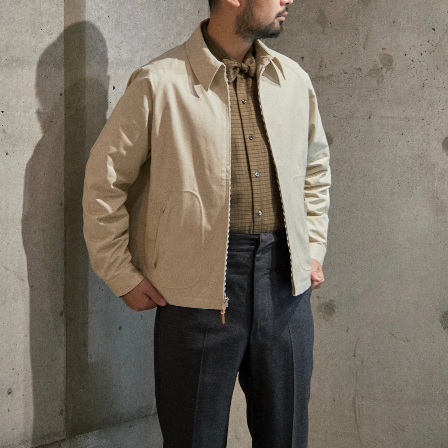ANATOMICA by BRAGGIN' DRAGON VAN NUYS JACKET OYSTER