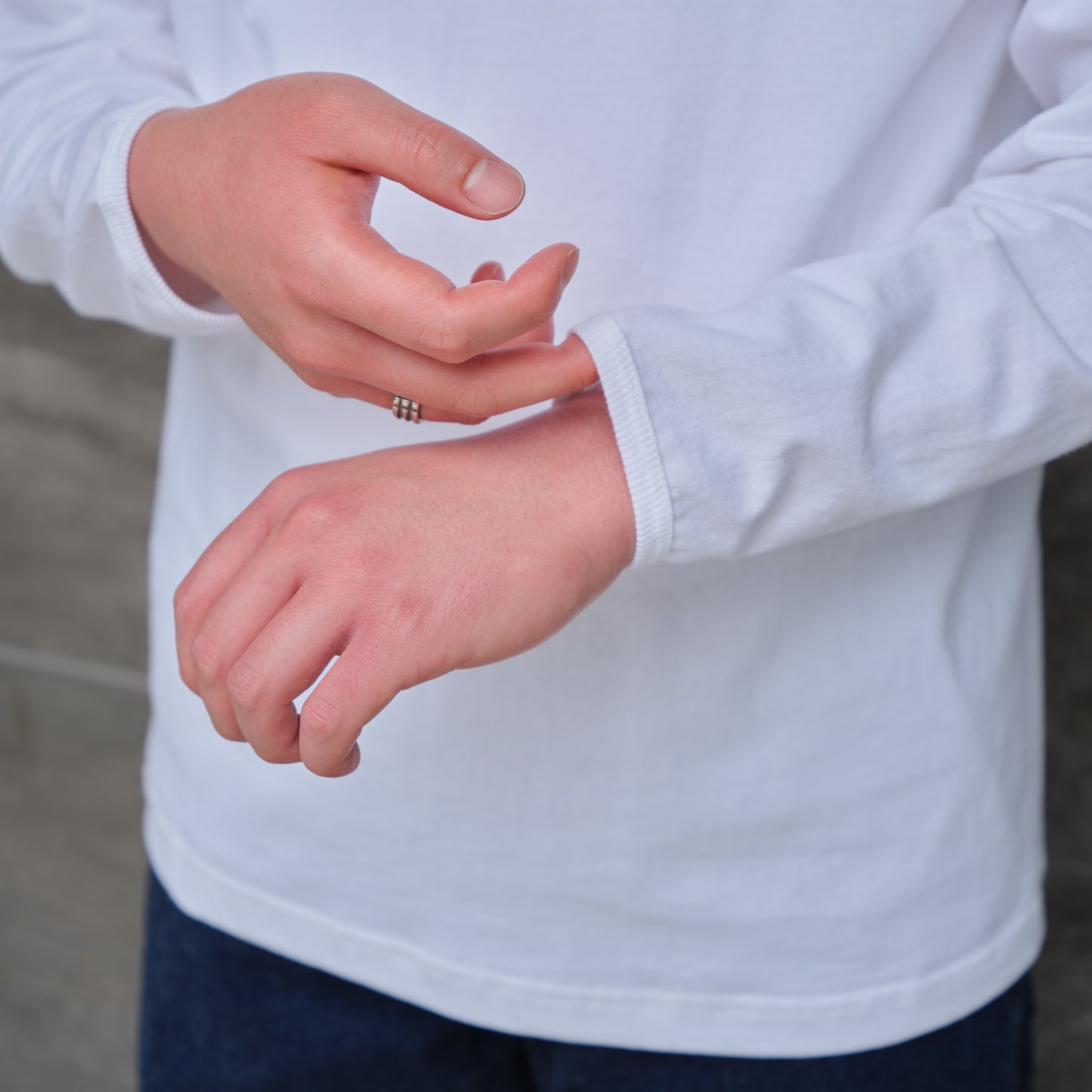 BIG YANK HENLEY NECK TEE L/S