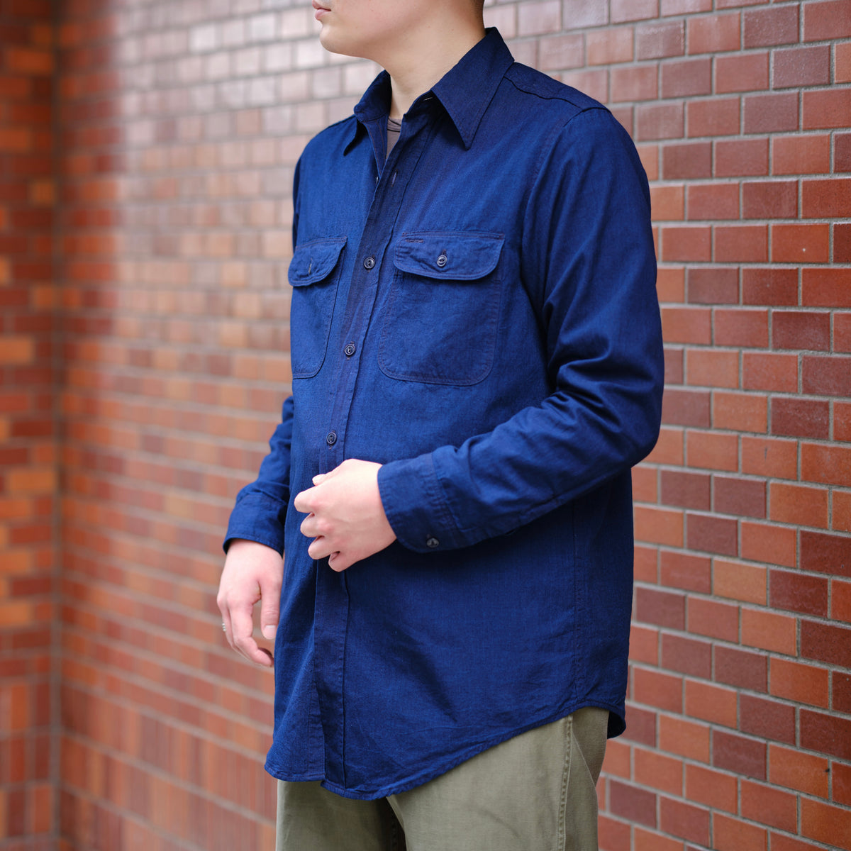 PETER CHAMBRAY DK.INDIGO