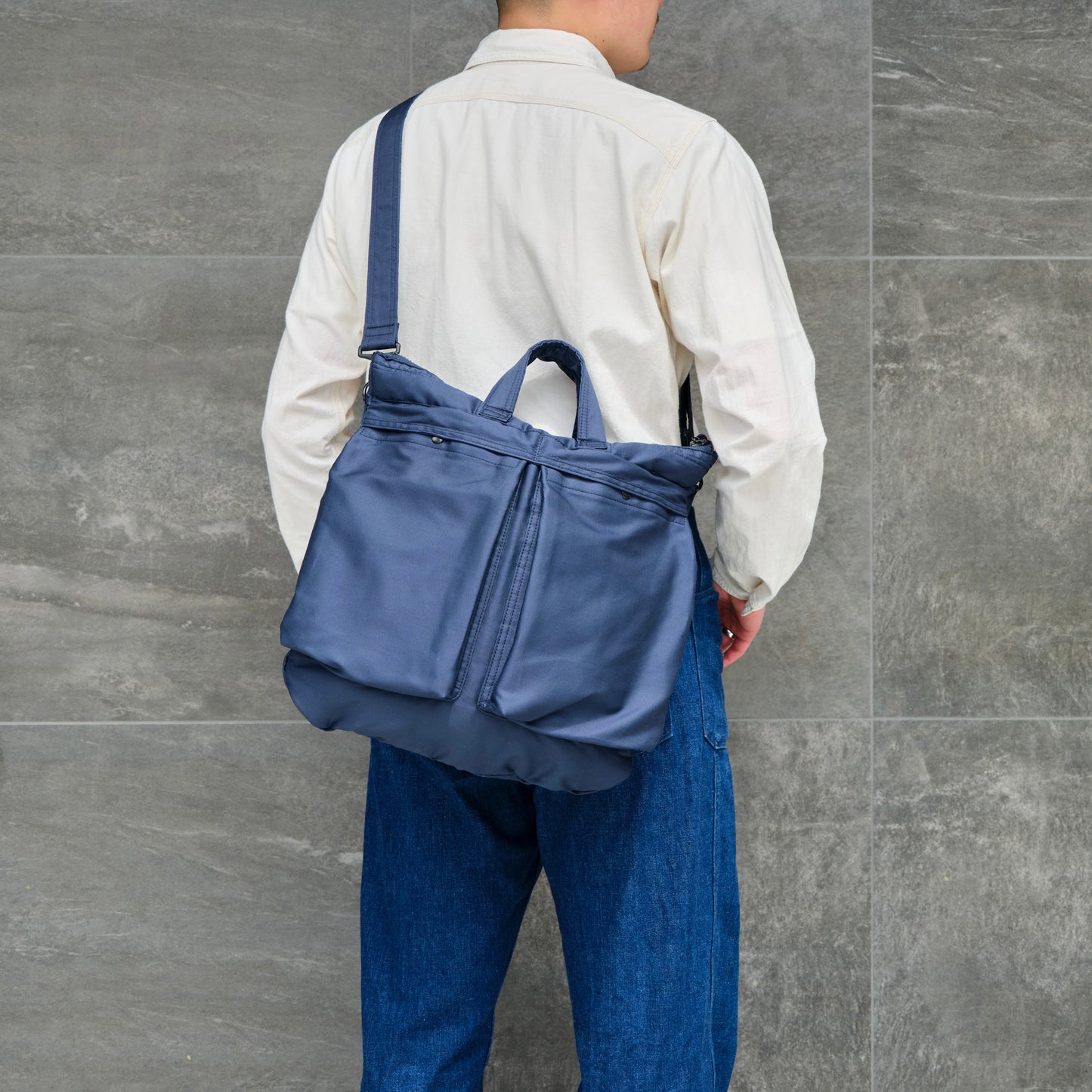 U.S.A.F. HELMET BAG NAVY SMALL