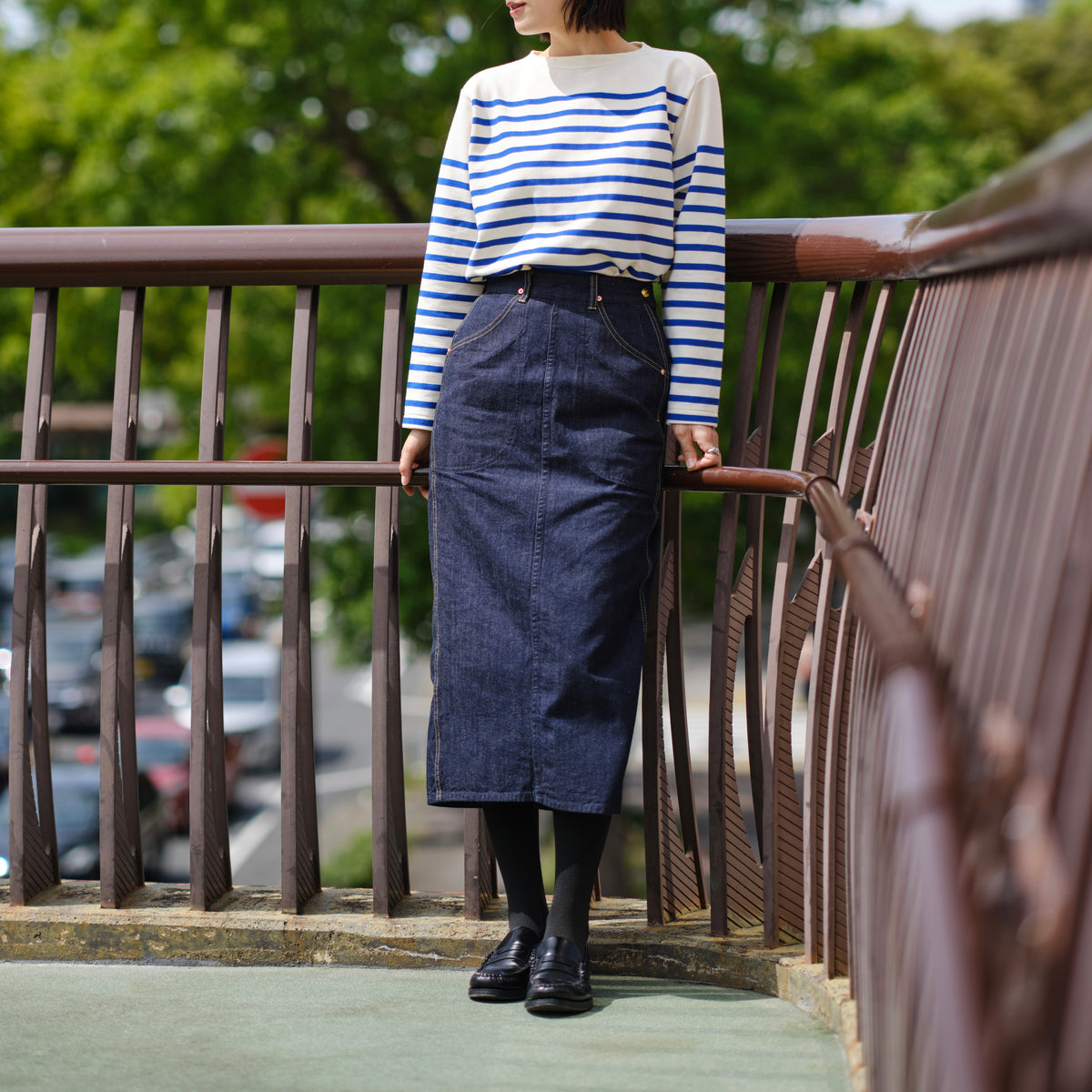 618 MARILYN Ⅵ DENIM ONE WASH