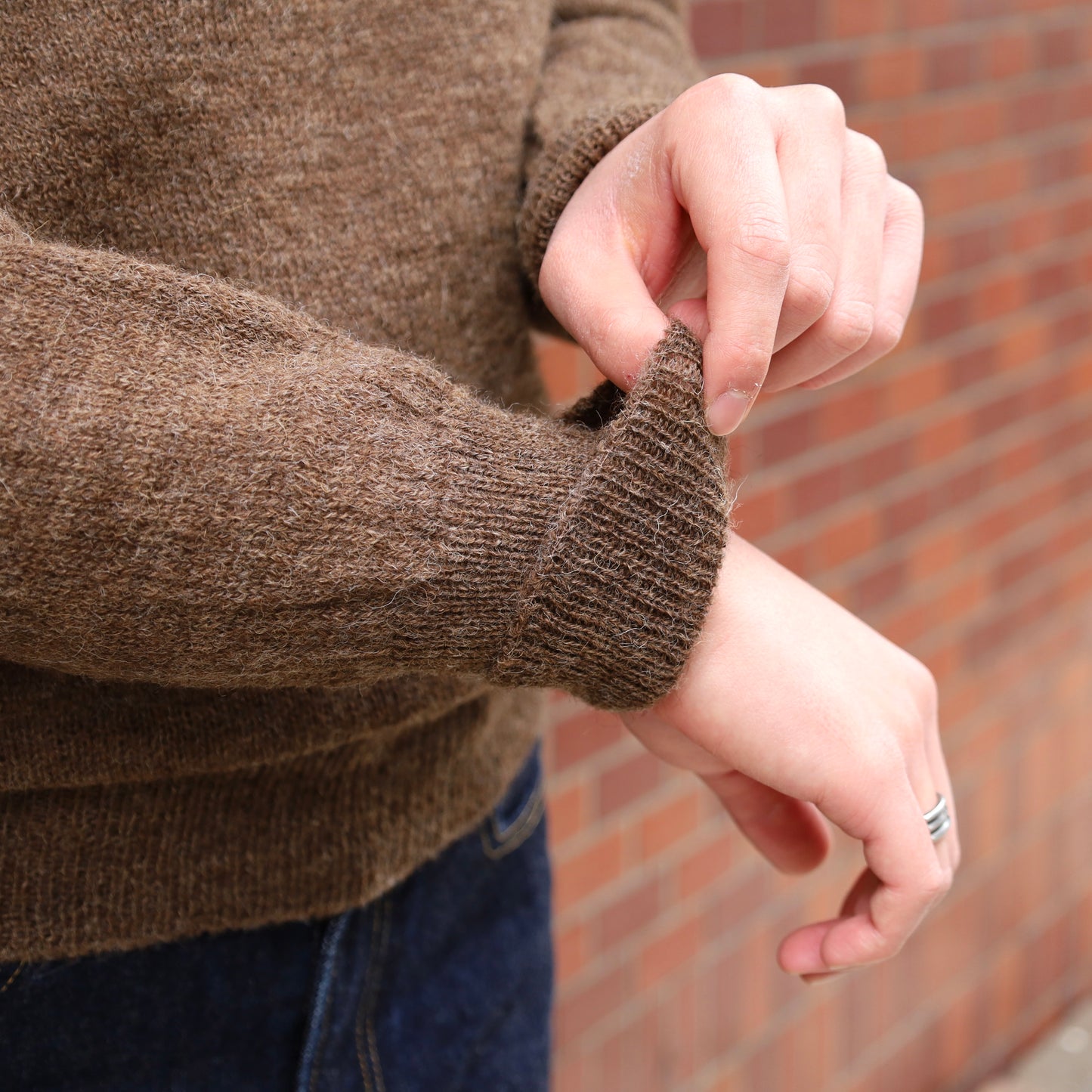 1PLY SHETLAND SWEATER CREW