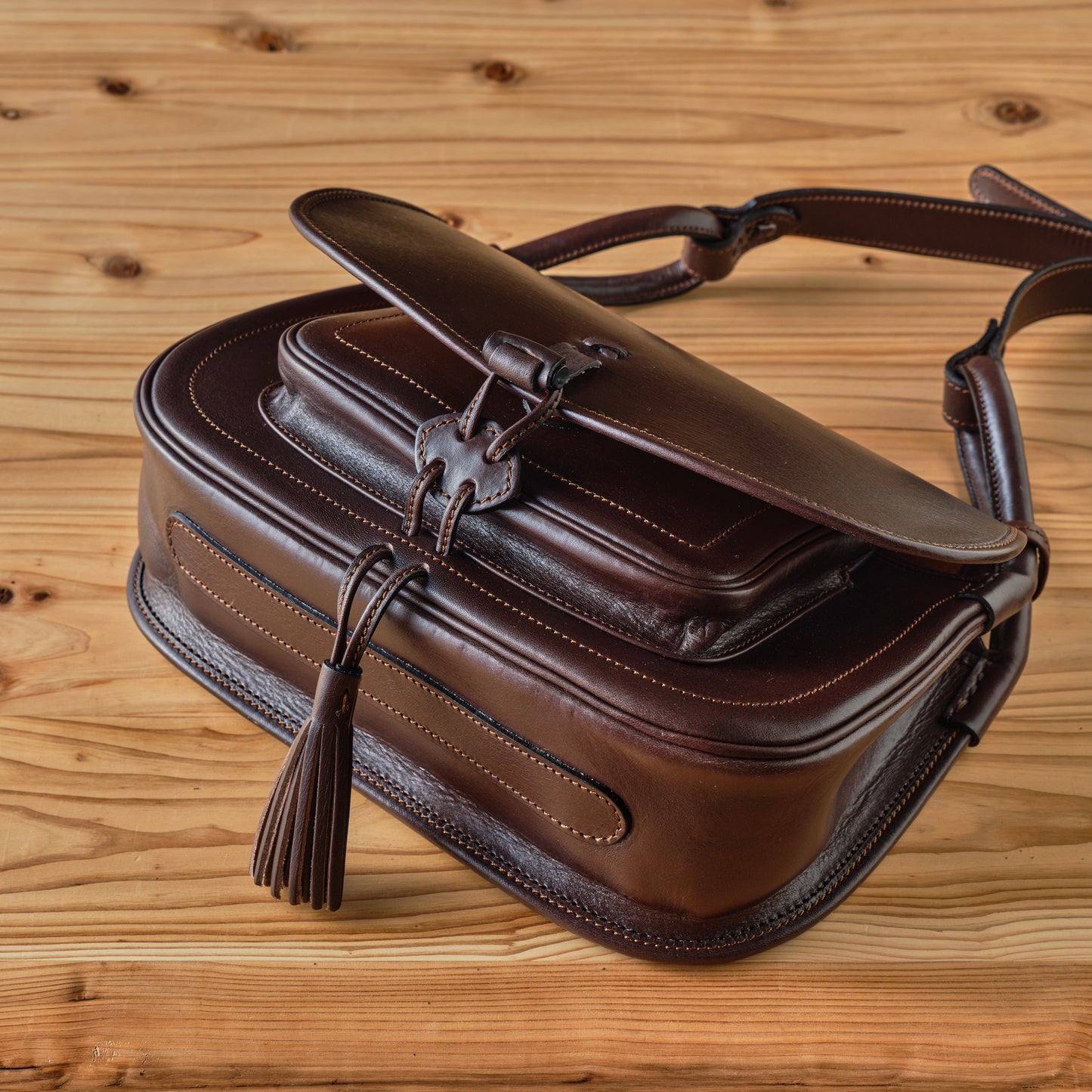 ANDALUSIA LISO BAG D.BROWN