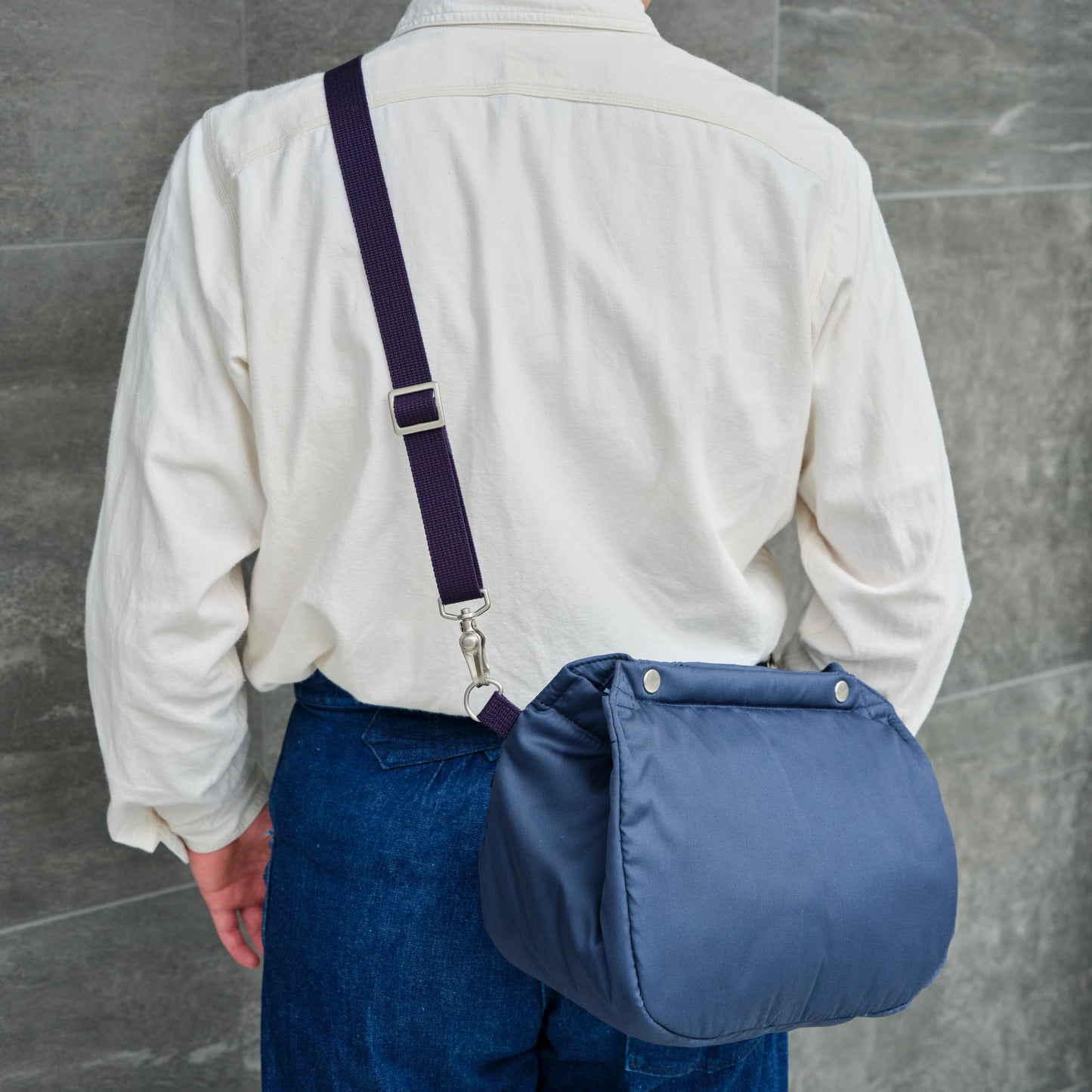 U.S.A.F. SMALL SHOULDER BAG NAVY