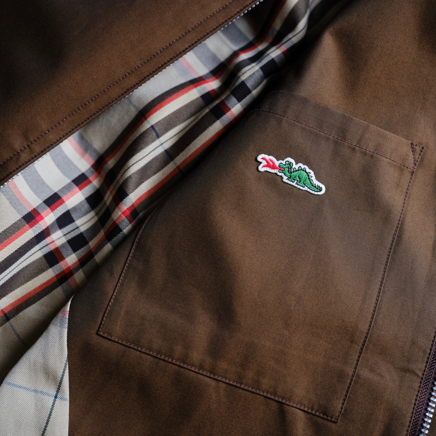 ANATOMICA by BRAGGIN' DRAGON VAN NUYS JACKET BROWN